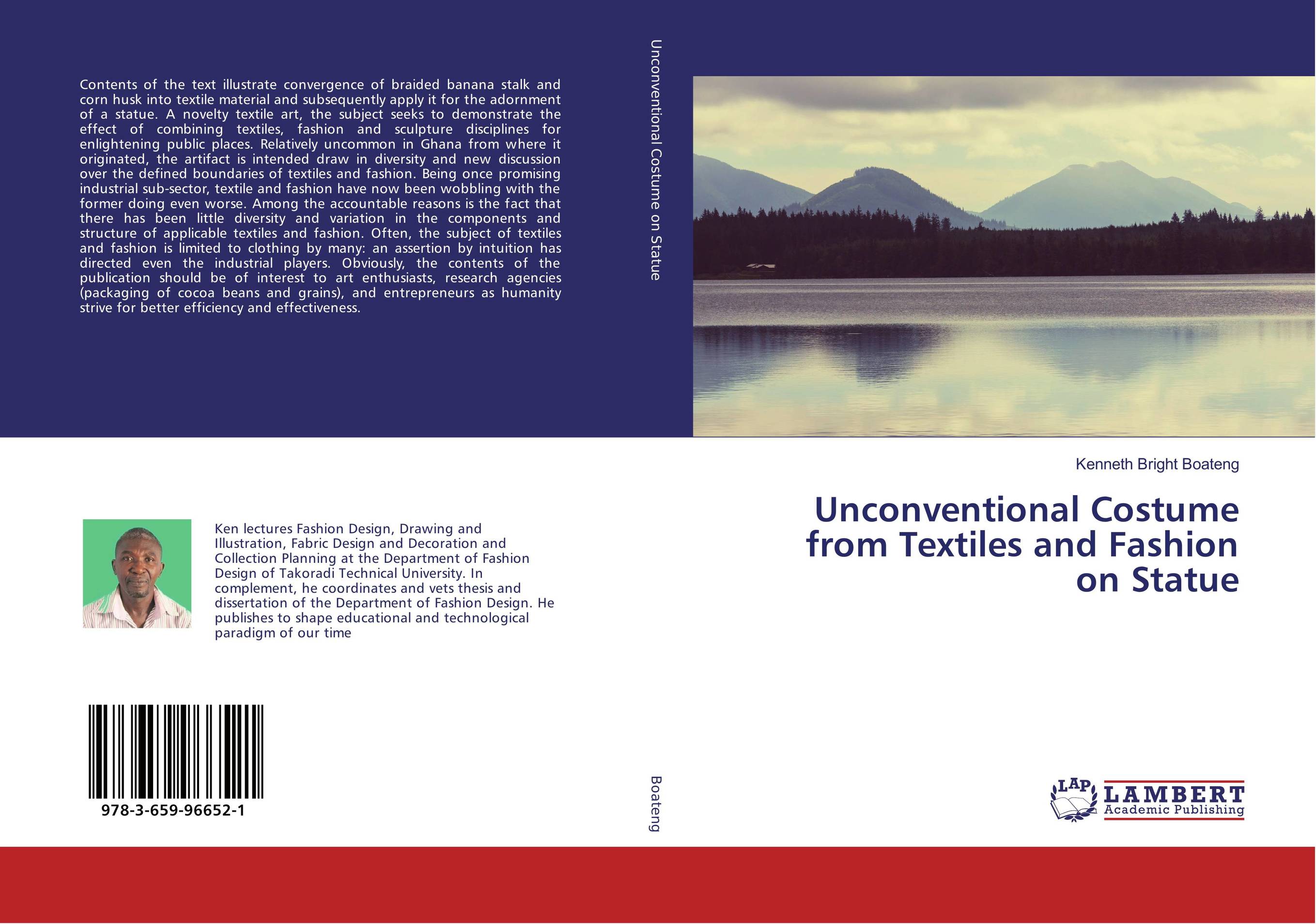 Unconventional Costume from Textiles and Fashion on Statue..