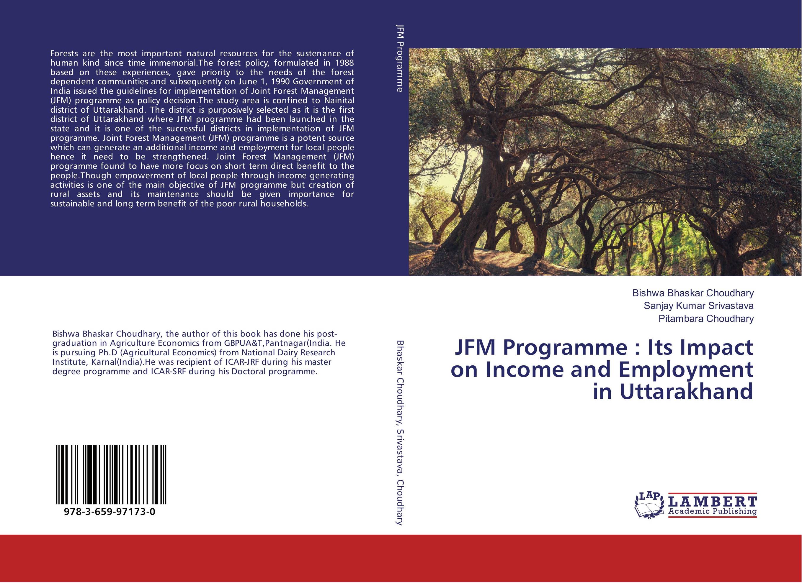 JFM Programme : Its Impact on Income and Employment in Uttarakhand..