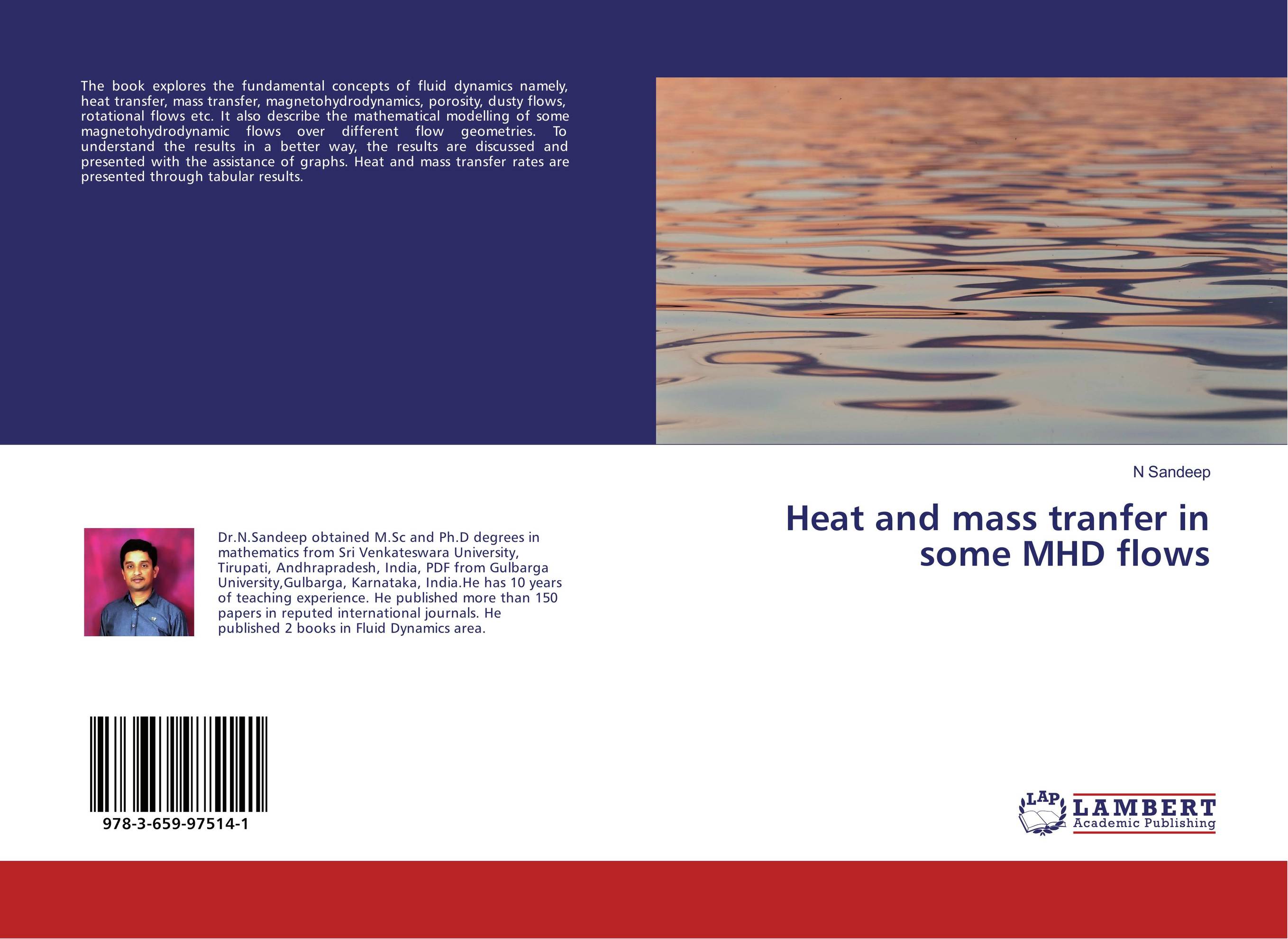 Heat and mass tranfer in some MHD flows..