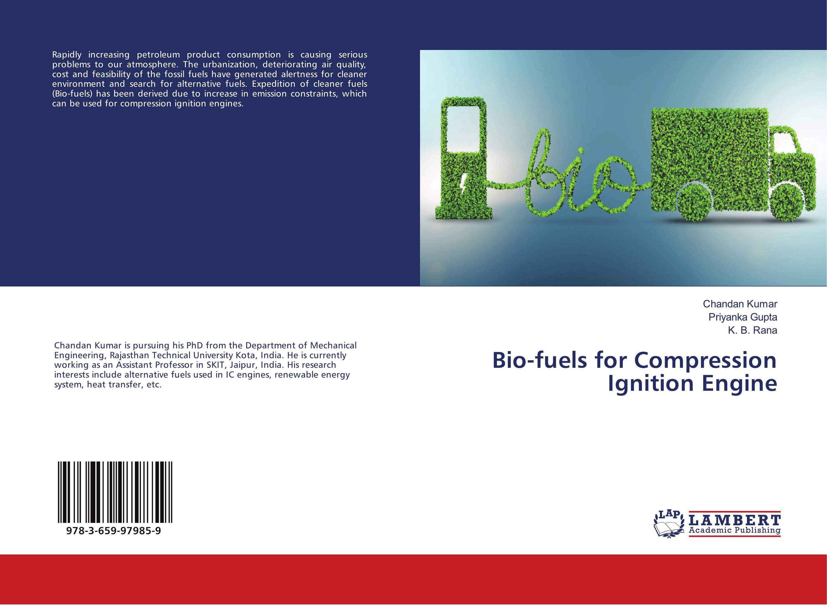 Bio-fuels for Compression Ignition Engine..