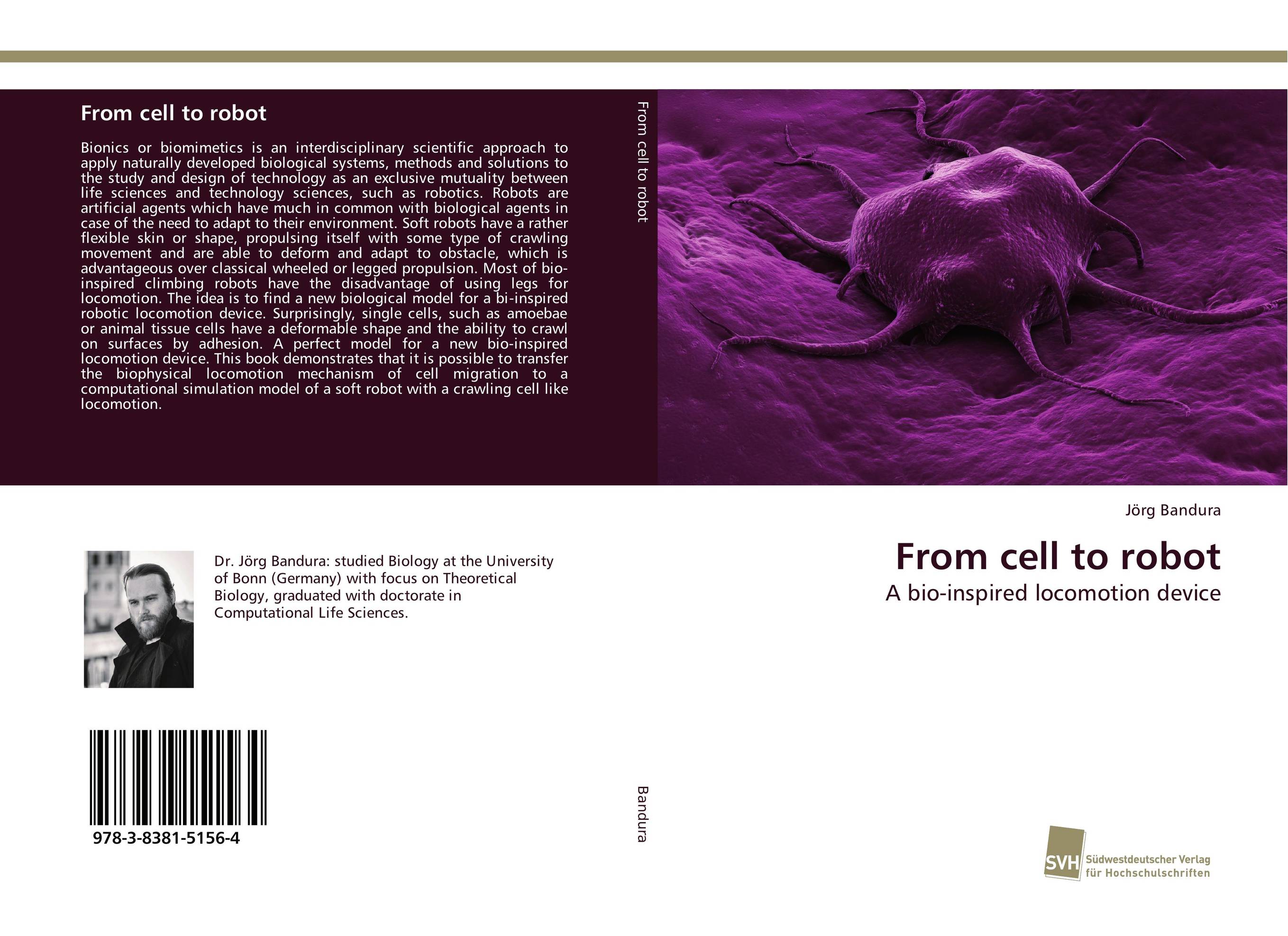 From cell to robot. A bio-inspired locomotion device.