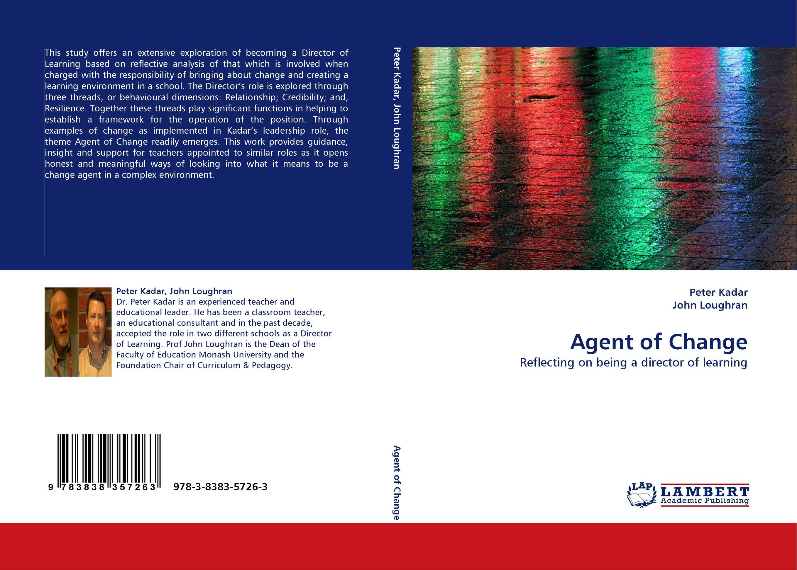 Agent of Change. Reflecting on being a director of learning.