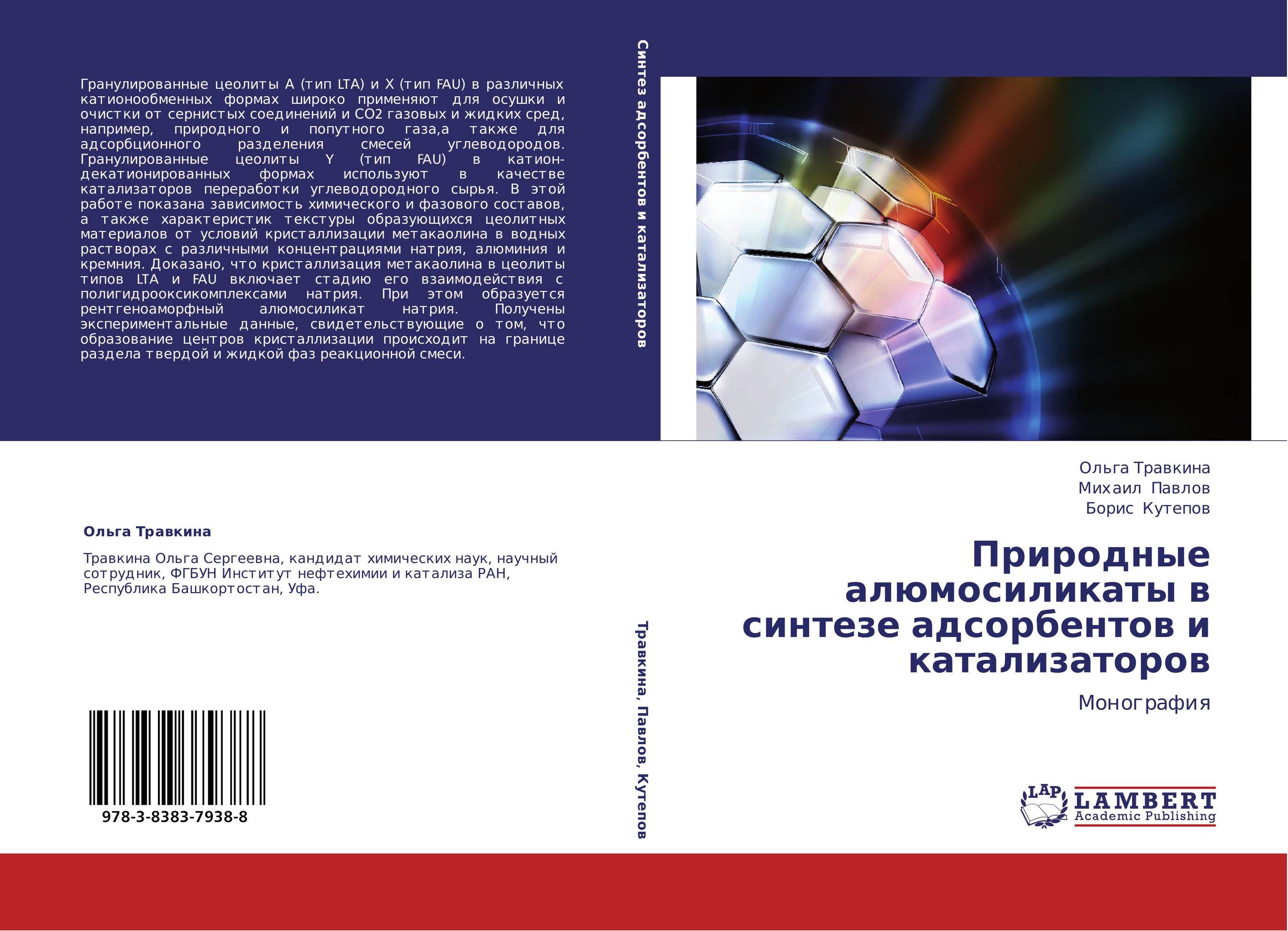 Природные алюмосиликаты в синтезе адсорбентов и катализаторов. Монография.