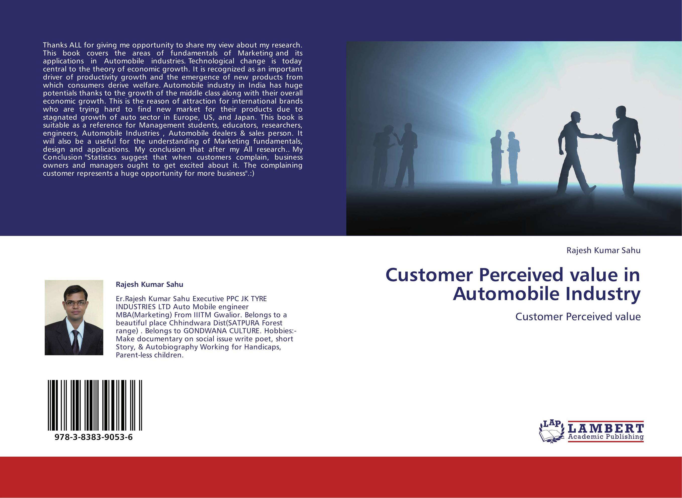 Customer Perceived value in Automobile Industry. Customer Perceived value.