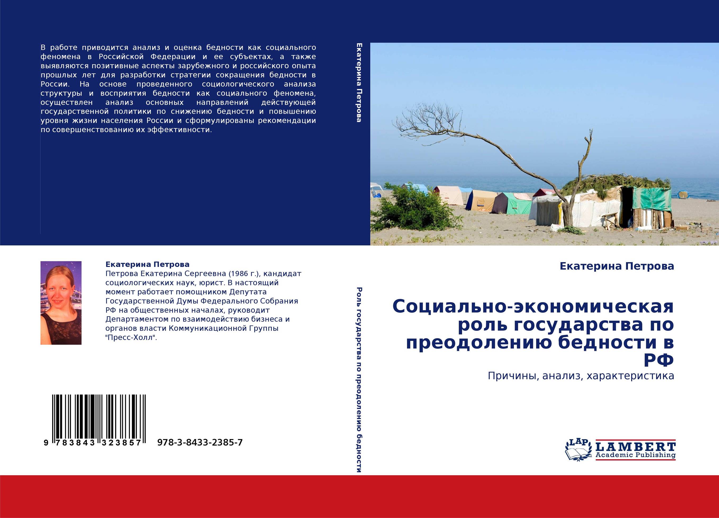 Социально-экономическая роль государства по преодолению бедности в РФ. Причины, анализ, характеристика.