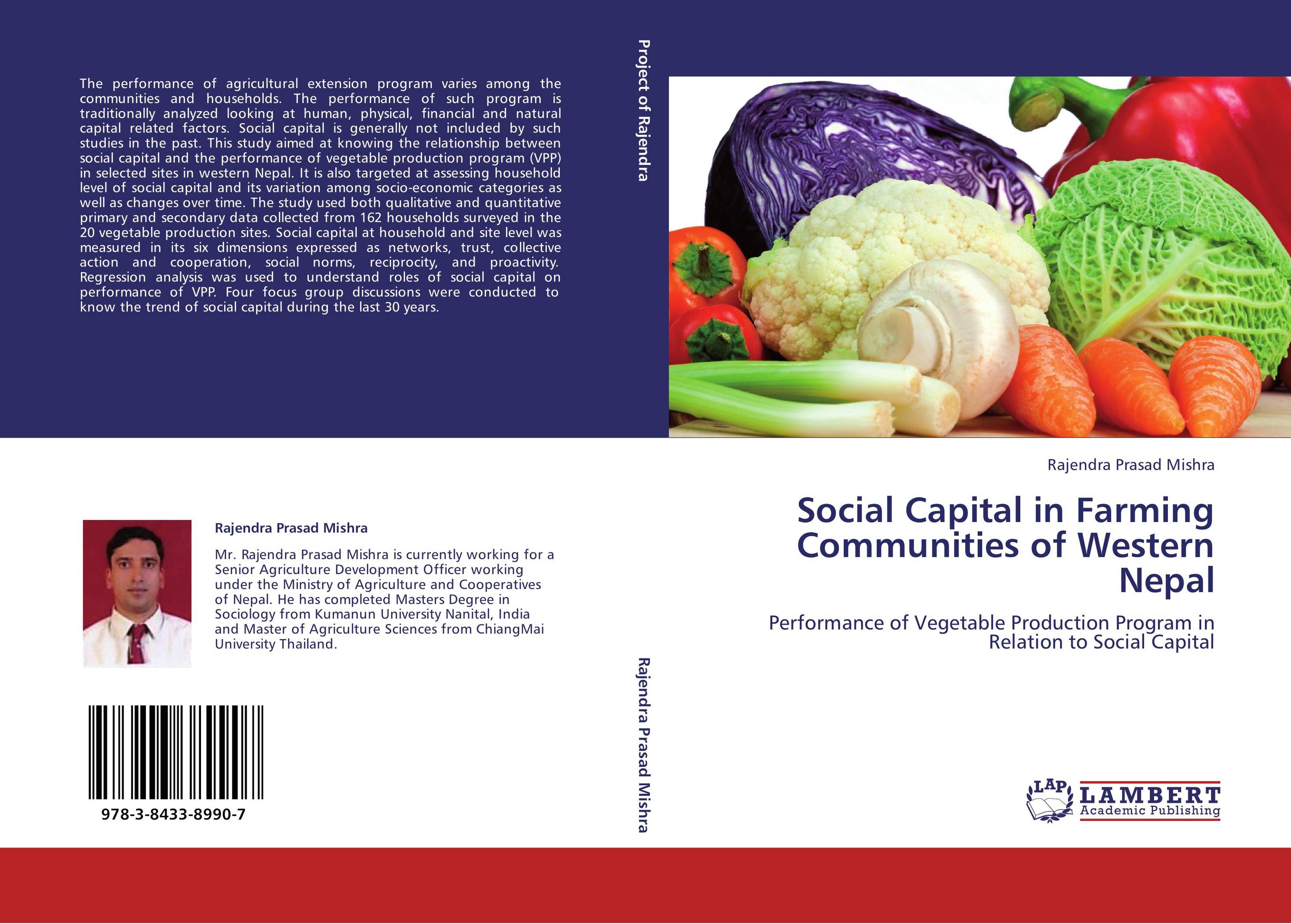 Social Capital in Farming Communities of Western Nepal. Performance of Vegetable Production Program in Relation to Social Capital.