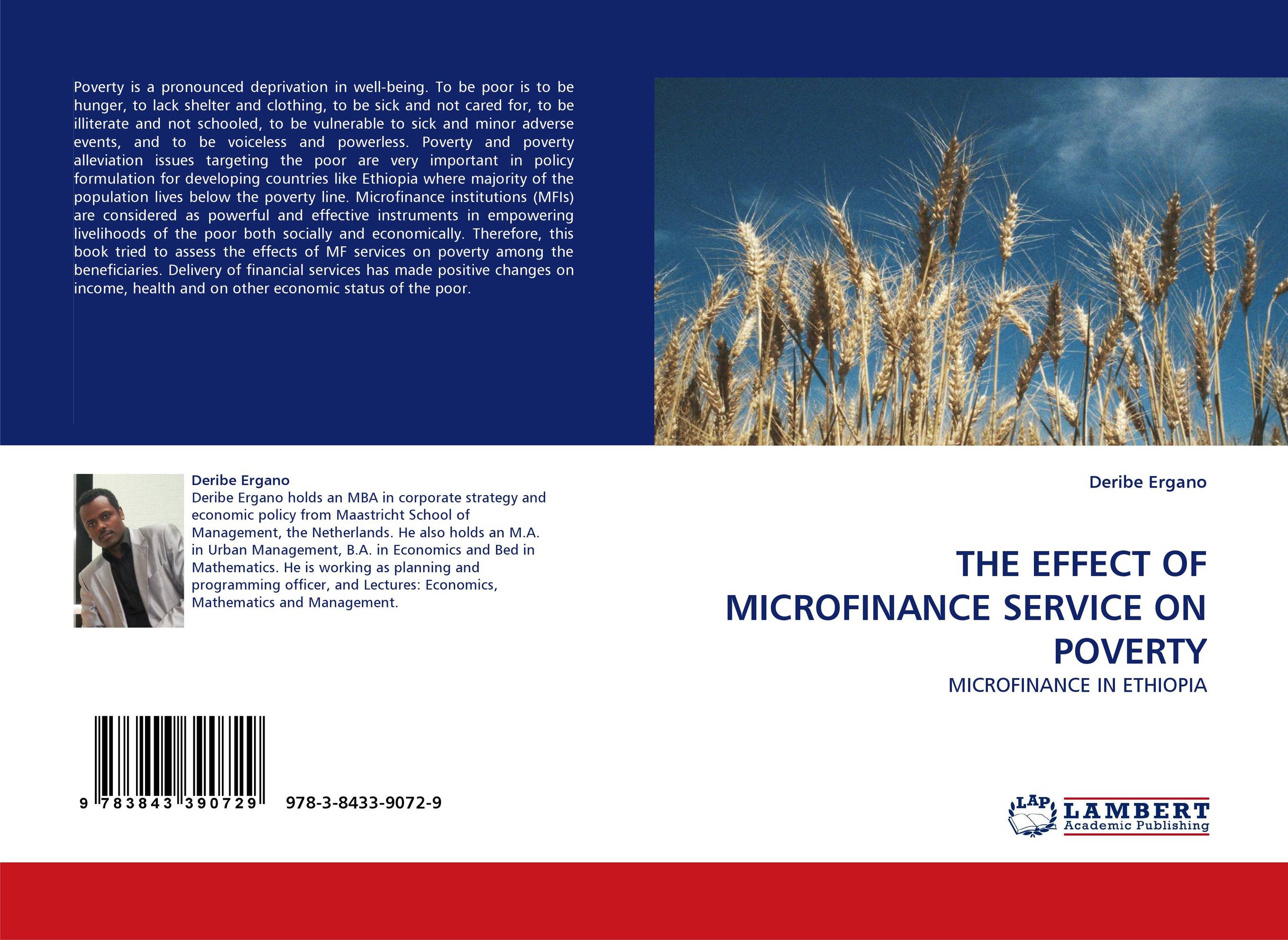 THE EFFECT OF MICROFINANCE SERVICE ON POVERTY. MICROFINANCE IN ETHIOPIA.
