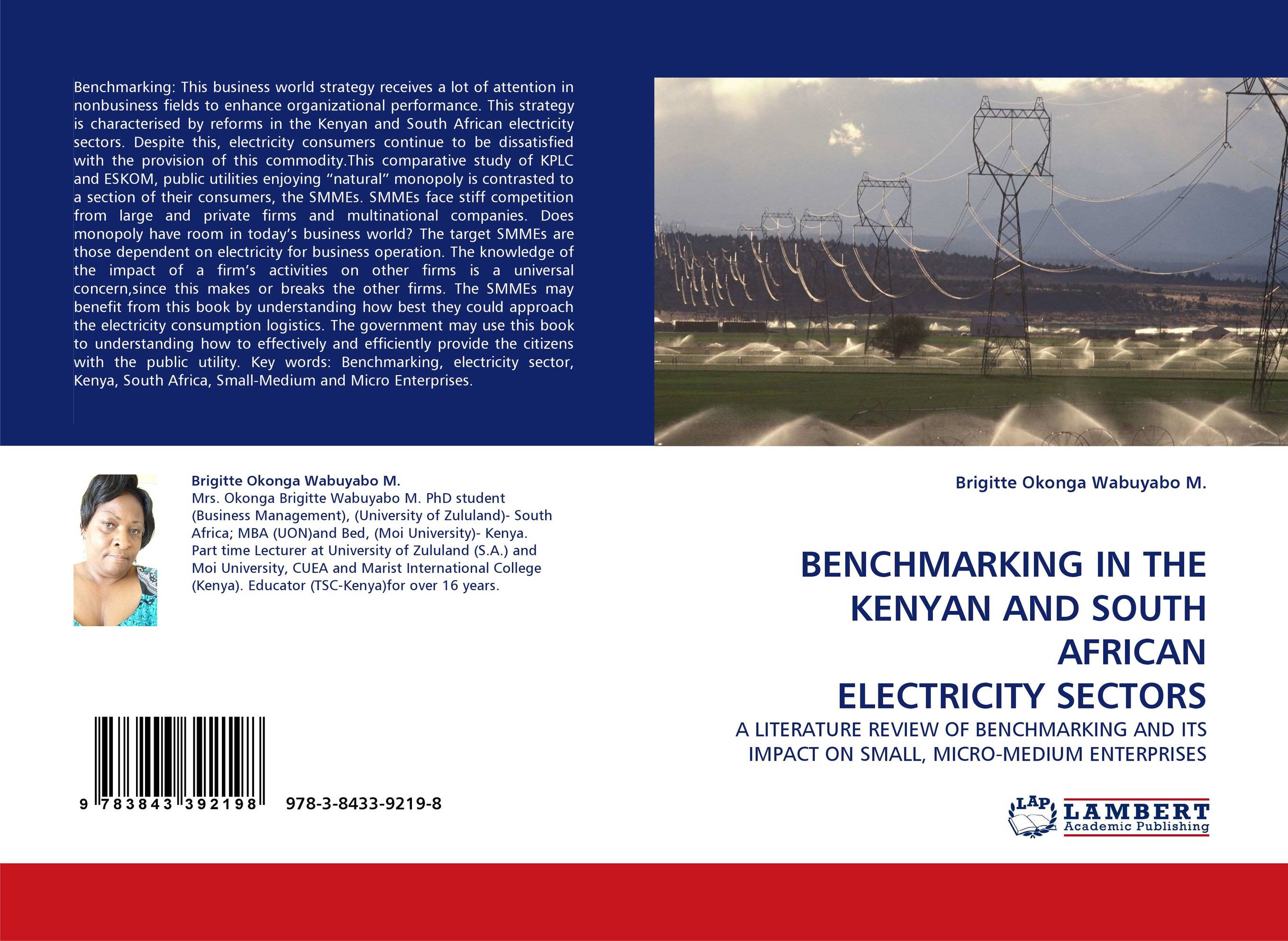 BENCHMARKING IN THE KENYAN AND SOUTH AFRICAN ELECTRICITY SECTORS. A LITERATURE REVIEW OF BENCHMARKING AND ITS IMPACT ON SMALL, MICRO-MEDIUM ENTERPRISES.