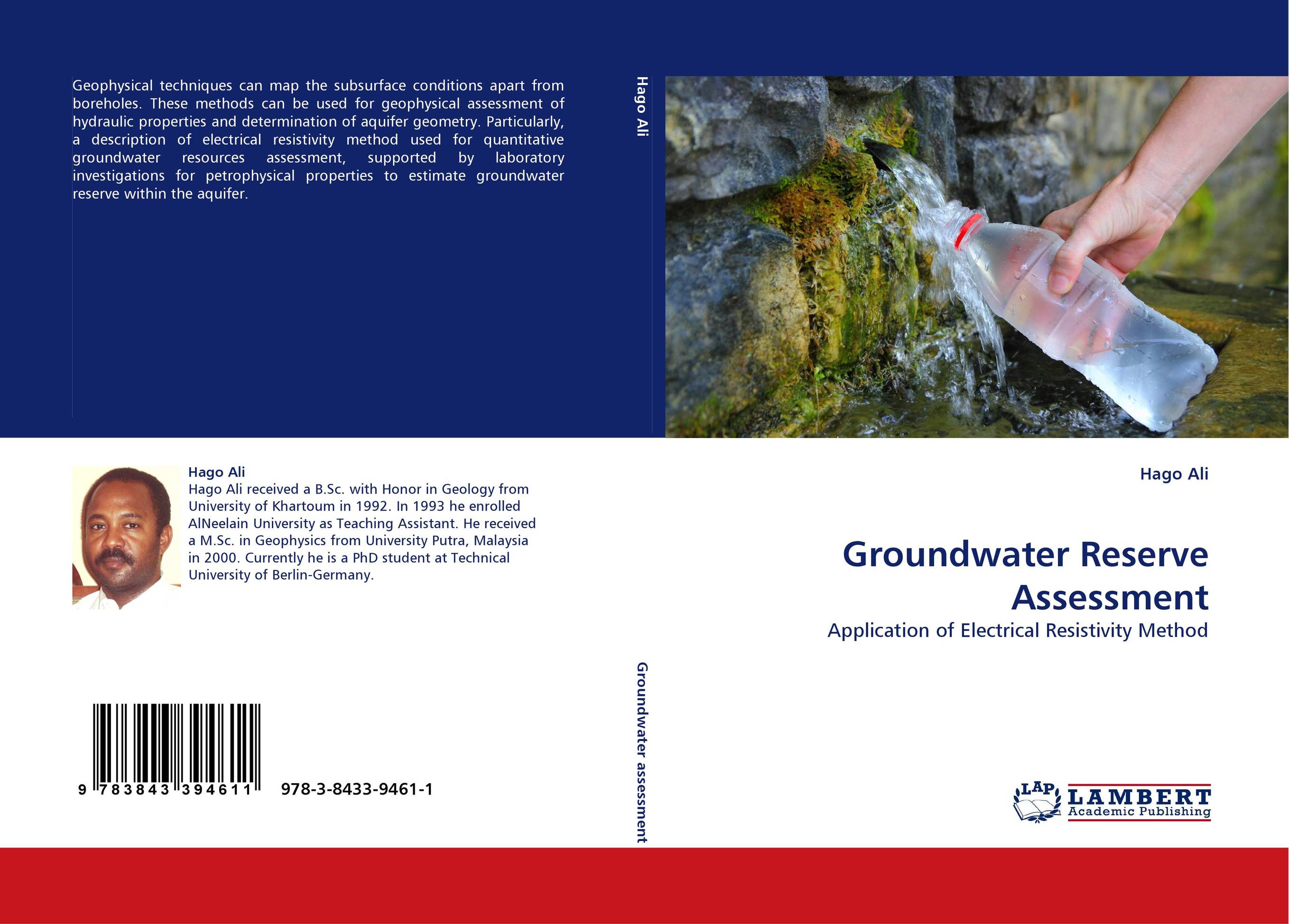 Groundwater Reserve Assessment. Application of Electrical Resistivity Method.