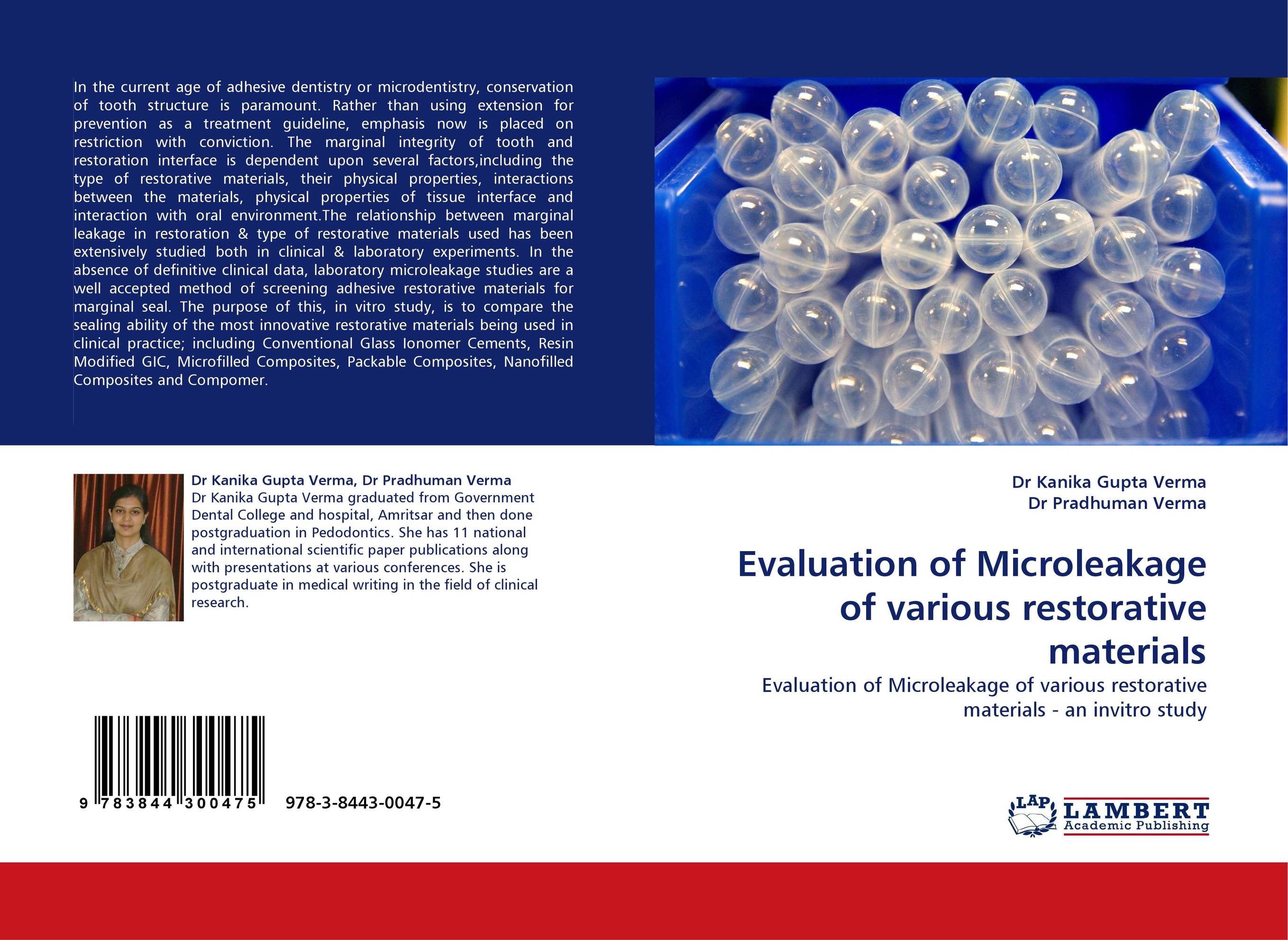Evaluation of Microleakage of various restorative materials. Evaluation of Microleakage of various restorative materials - an invitro study.