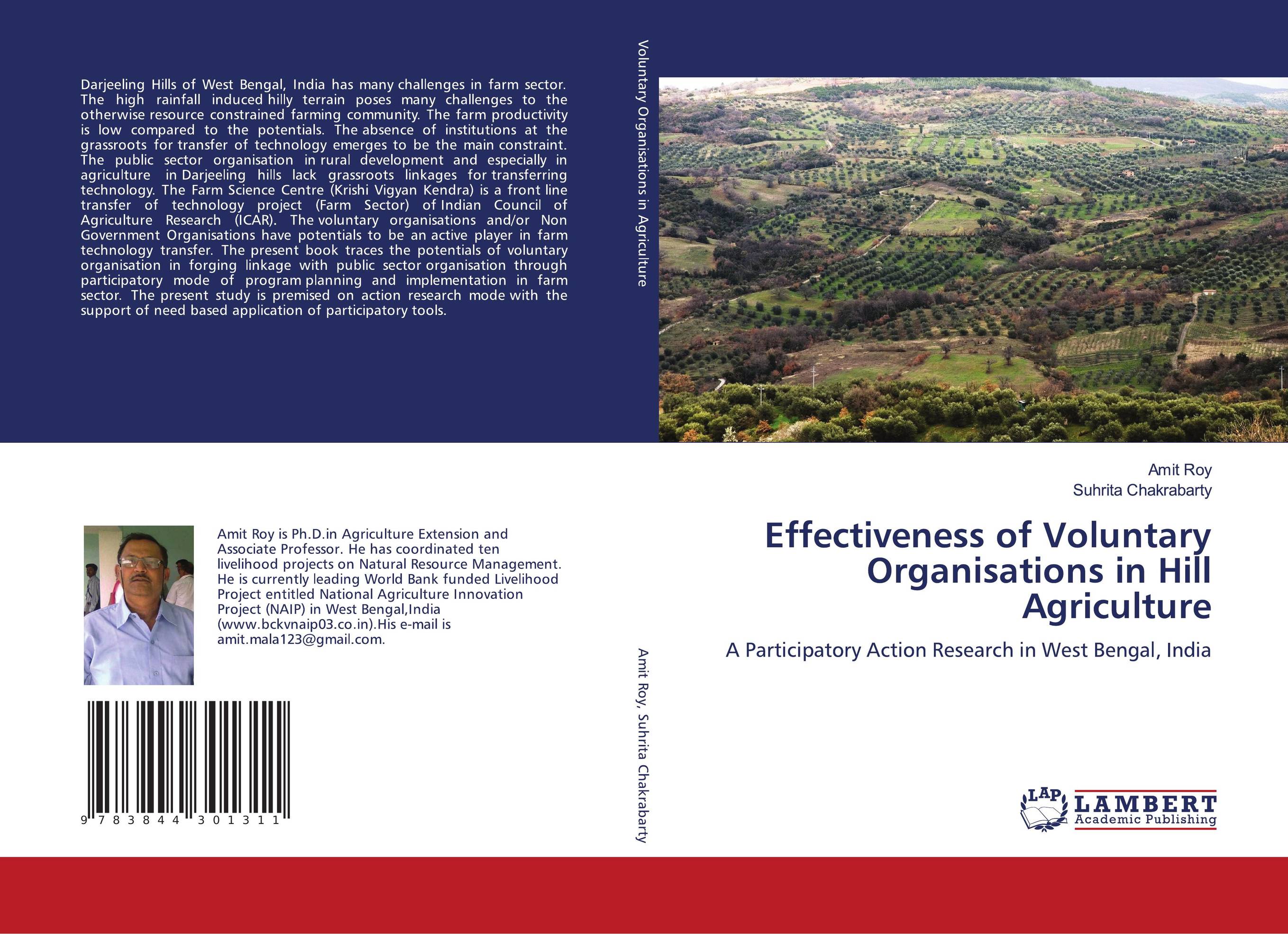 Effectiveness of Voluntary Organisations in Hill Agriculture. A Participatory Action Research in West Bengal, India.