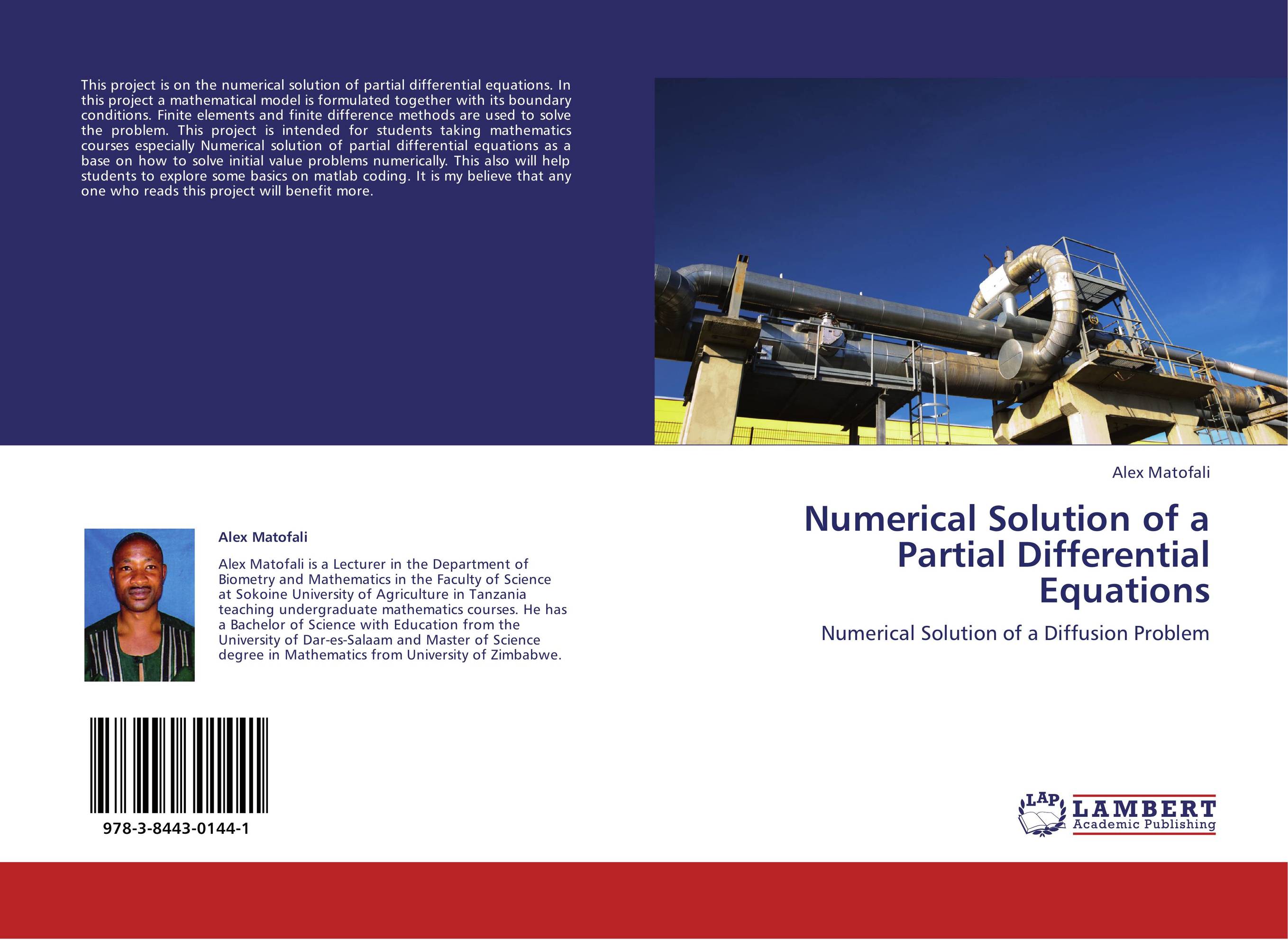Numerical Solution of a Partial Differential Equations. Numerical Solution of a Diffusion Problem.
