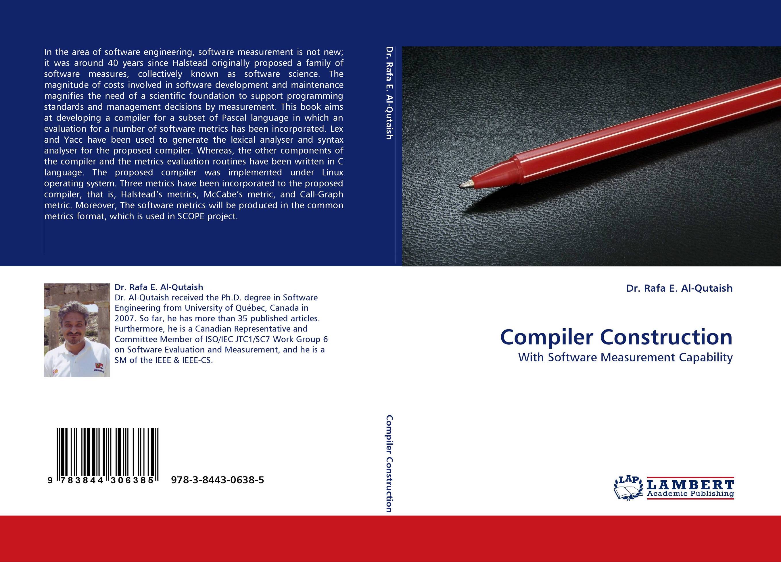 Compiler Construction. With Software Measurement Capability.