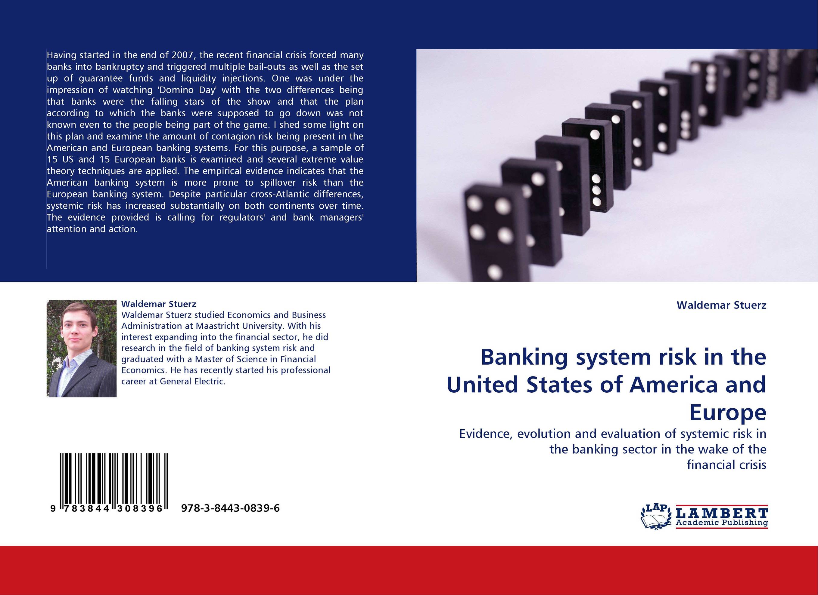 Banking system risk in the United States of America and Europe. Evidence, evolution and evaluation of systemic risk in the banking sector in the wake of the financial crisis.