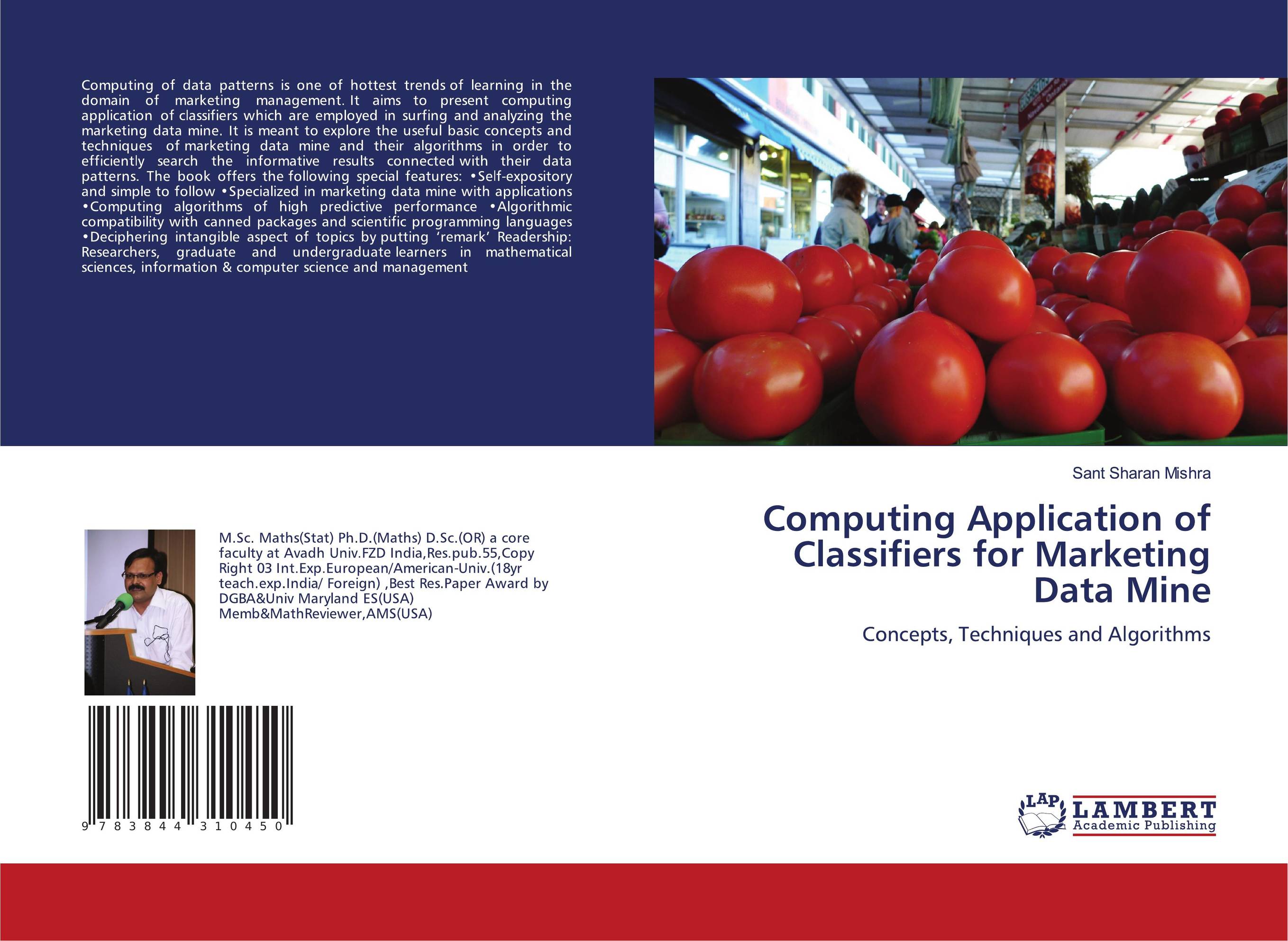 Computing Application of Classifiers for Marketing Data Mine. Concepts, Techniques and Algorithms.