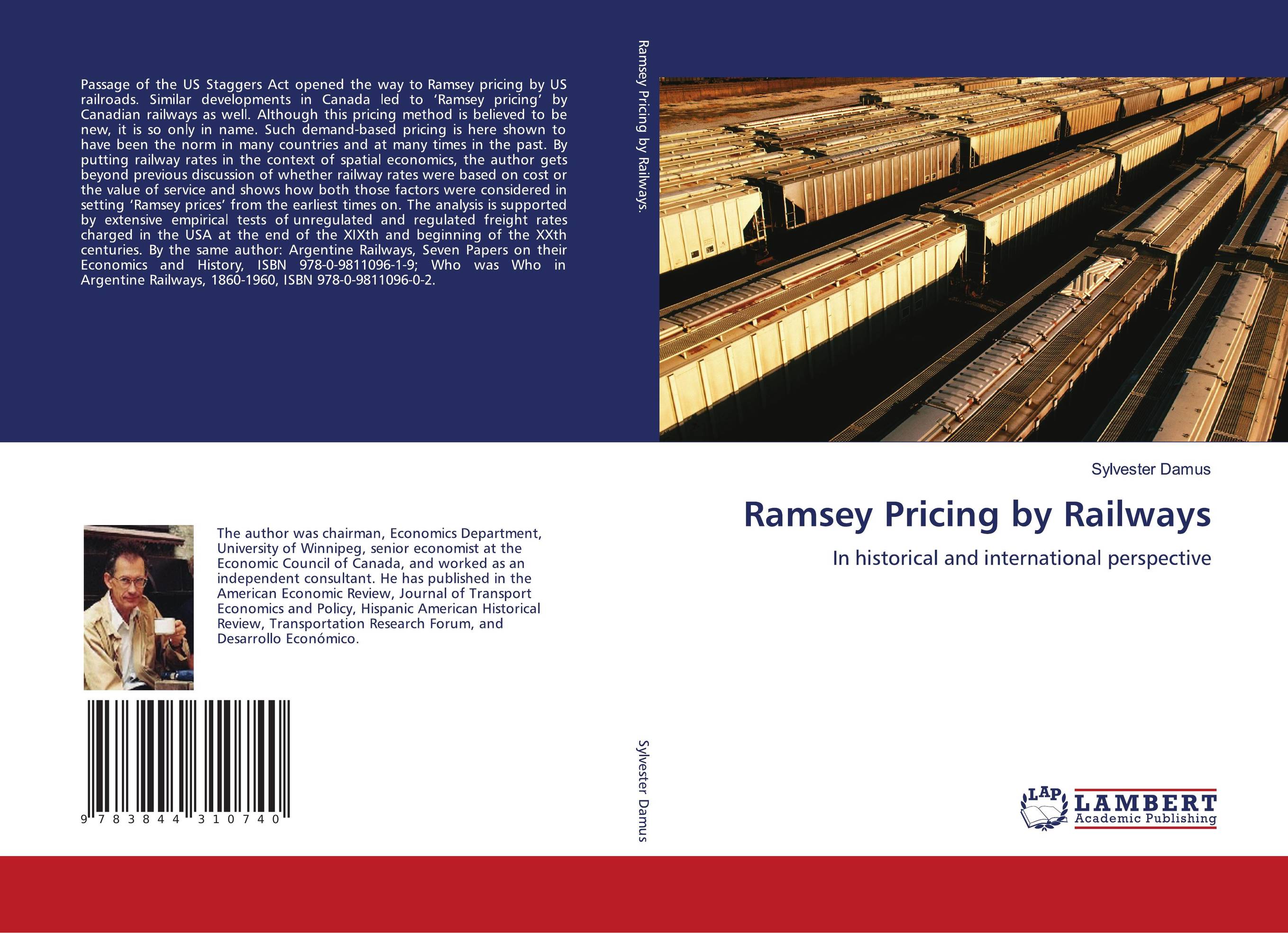 Ramsey Pricing by Railways. In historical and international perspective.