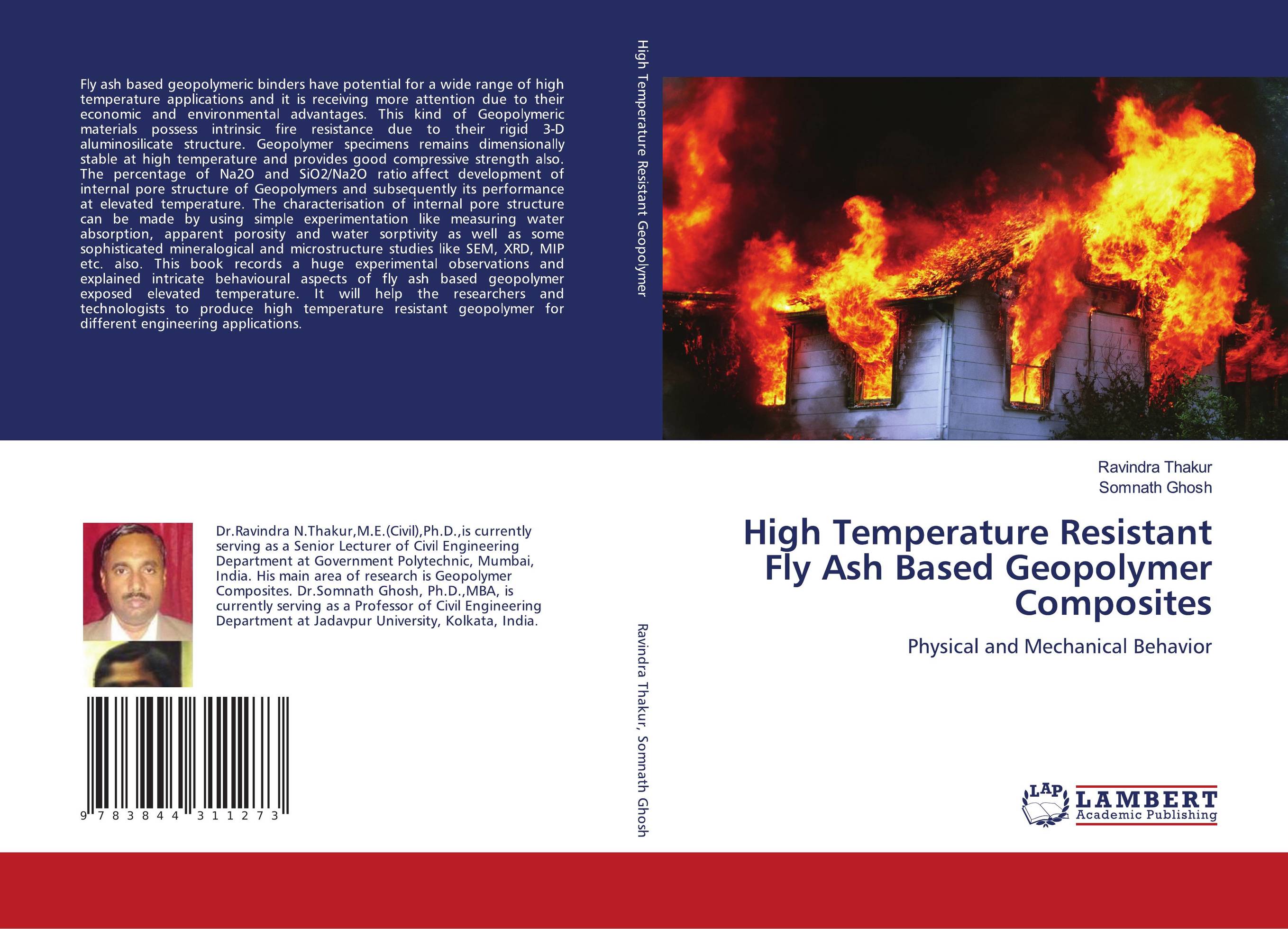High Temperature Resistant Fly Ash Based Geopolymer Composites. Physical and Mechanical Behavior.