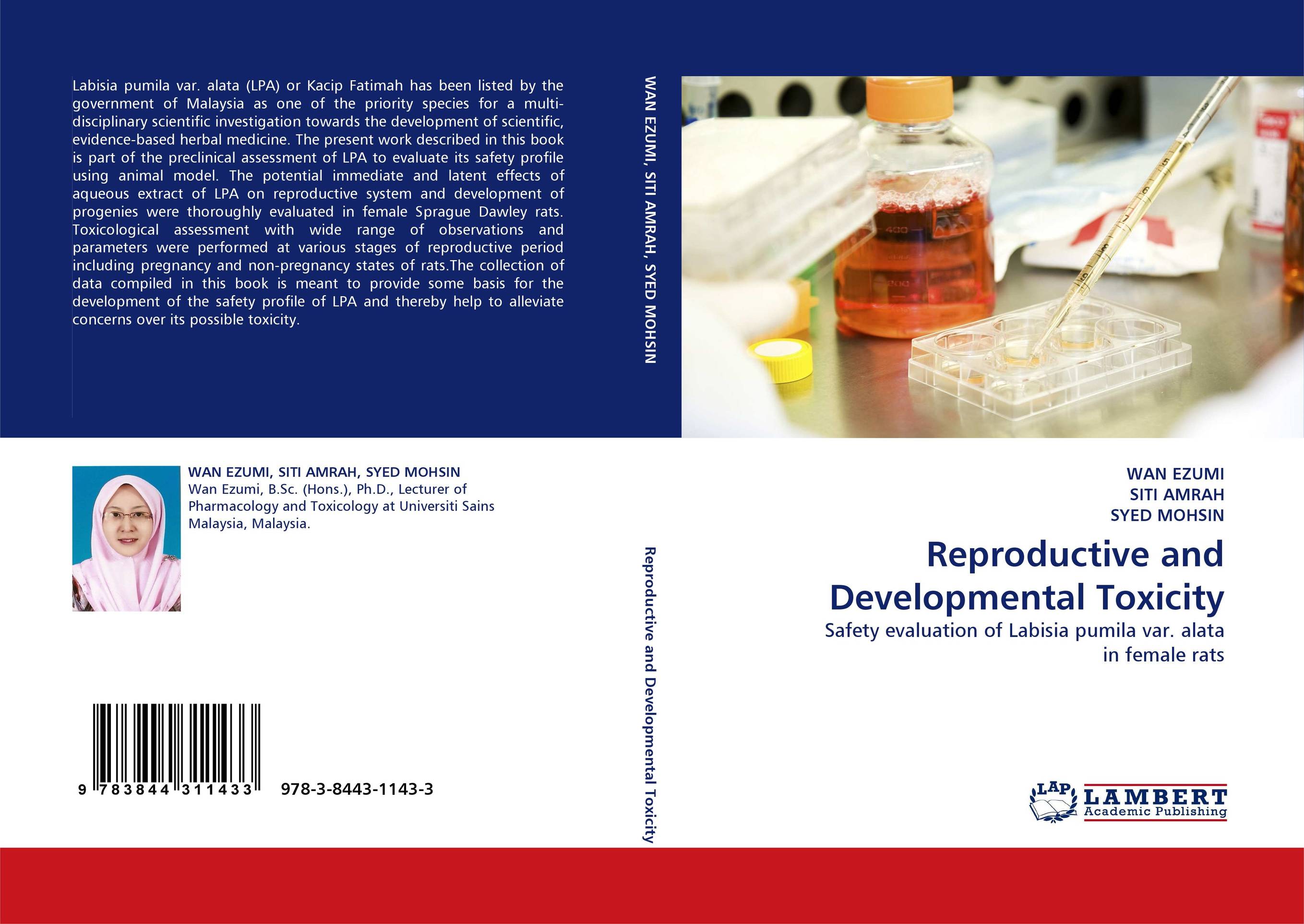 Reproductive and Developmental Toxicity. Safety evaluation of Labisia pumila var. alata in female rats.