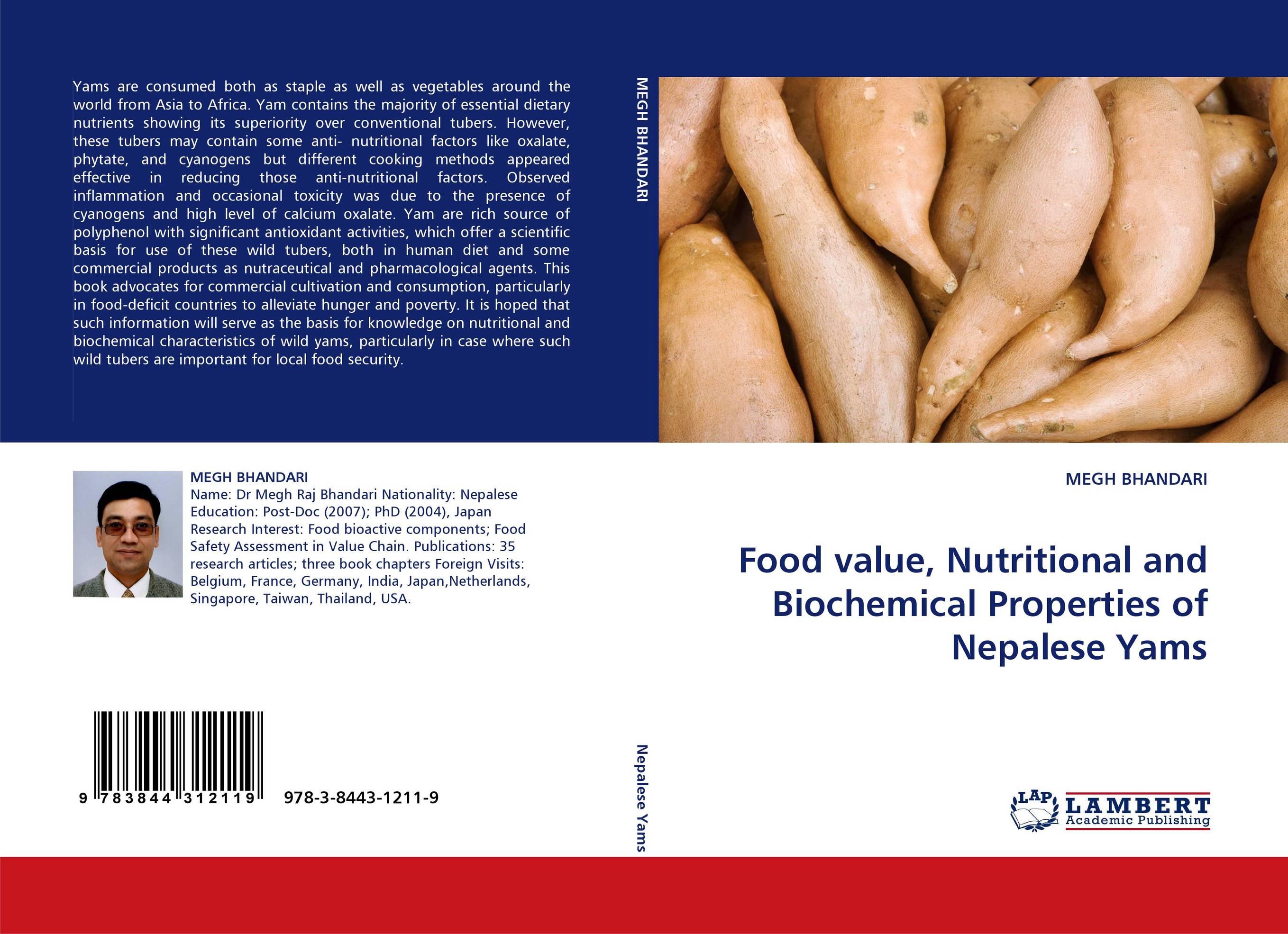 Food value, Nutritional and Biochemical Properties of Nepalese Yams..