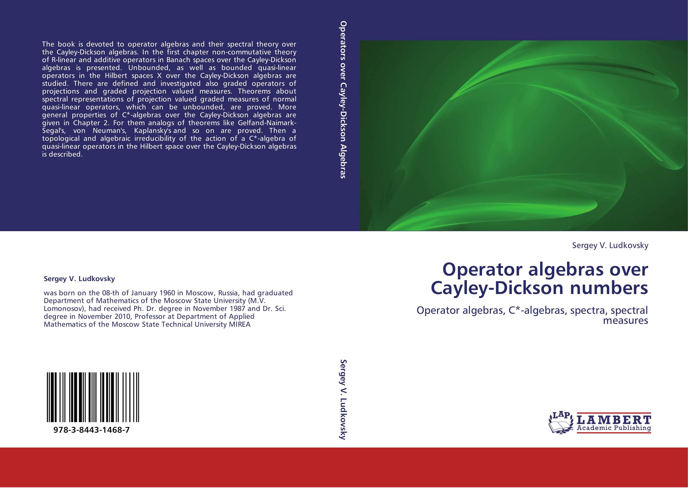 Operator algebras over Cayley-Dickson numbers. Operator algebras, C*-algebras, spectra, spectral measures.