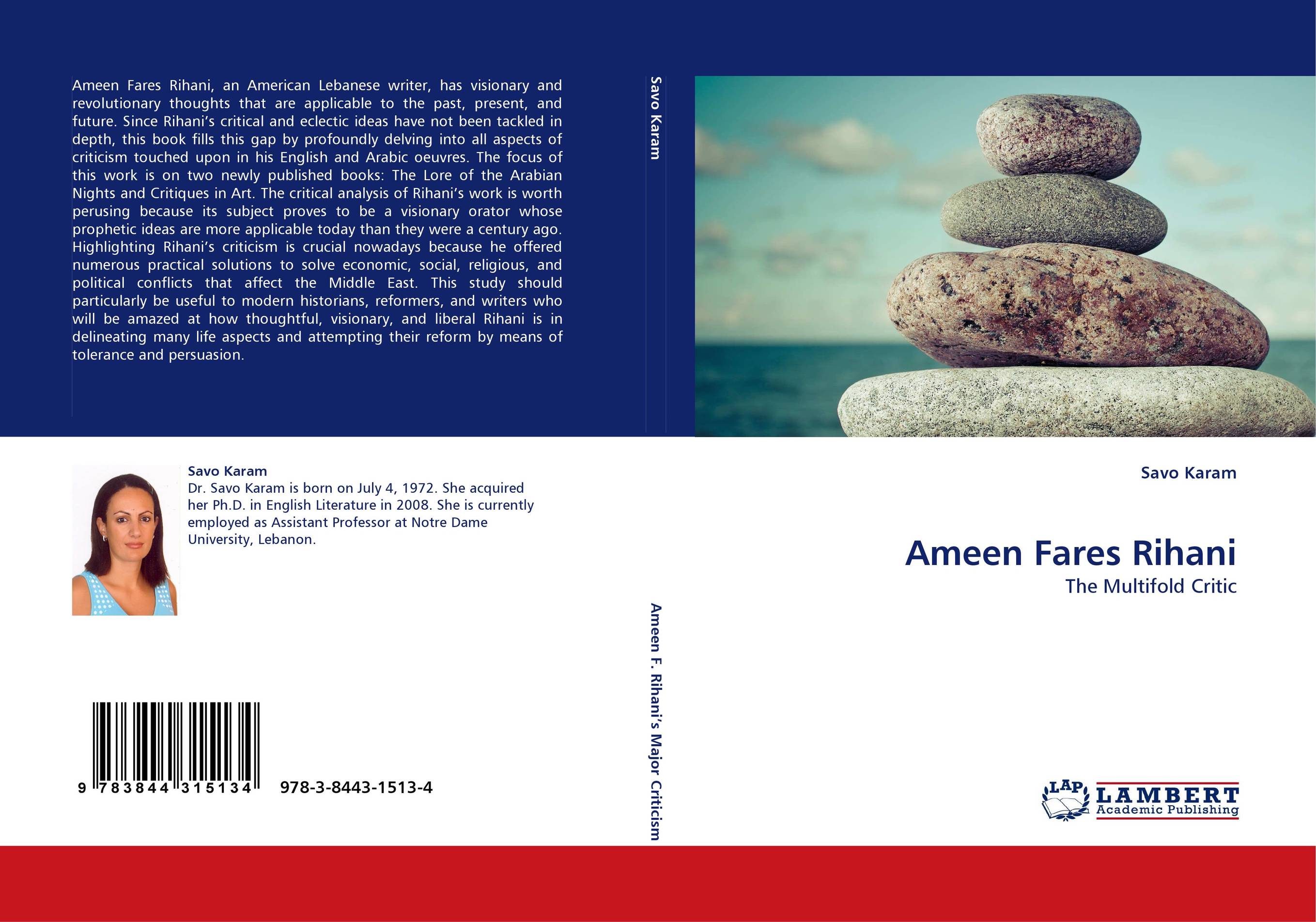 Ameen Fares Rihani. The Multifold Critic.