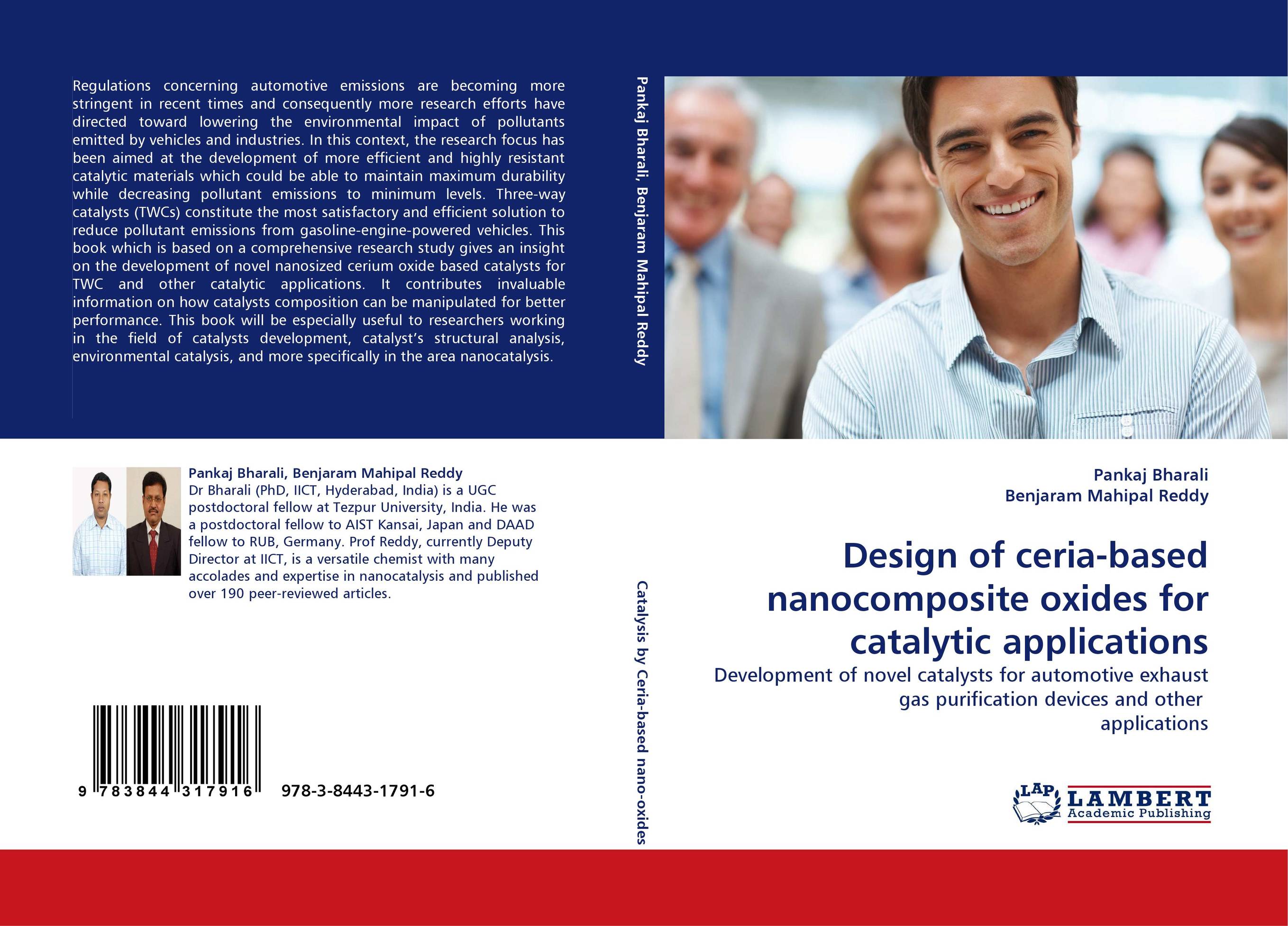 Design of ceria-based nanocomposite oxides for catalytic applications. Development of novel catalysts for automotive exhaust gas purification devices and other  applications.