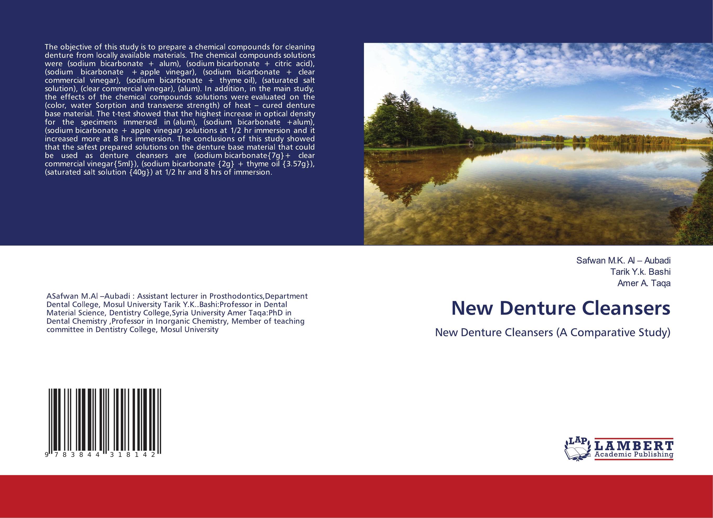 New Denture Cleansers. New Denture Cleansers (A Comparative Study).