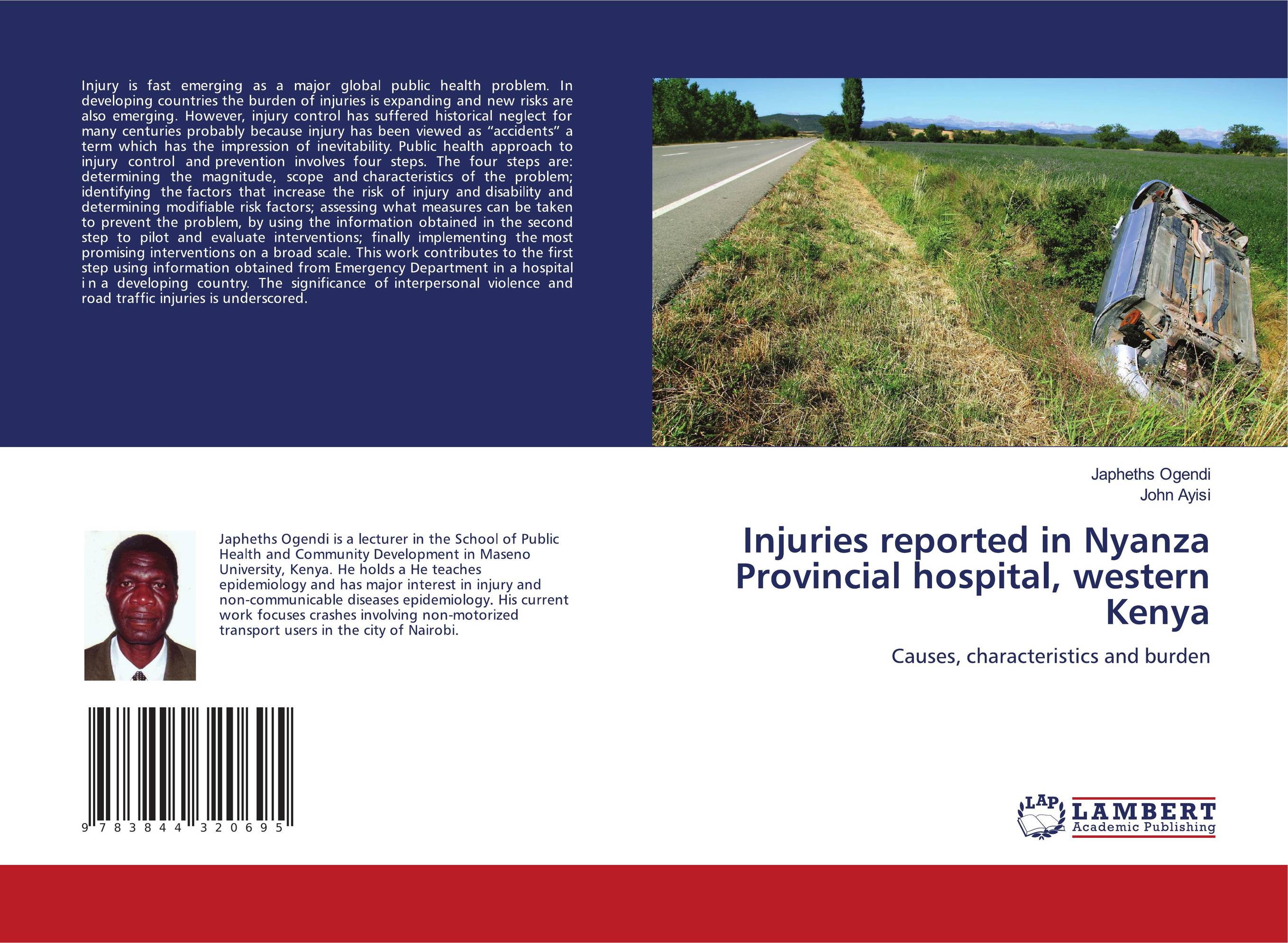 Injuries reported in Nyanza Provincial  hospital, western Kenya. Causes, characteristics and burden.