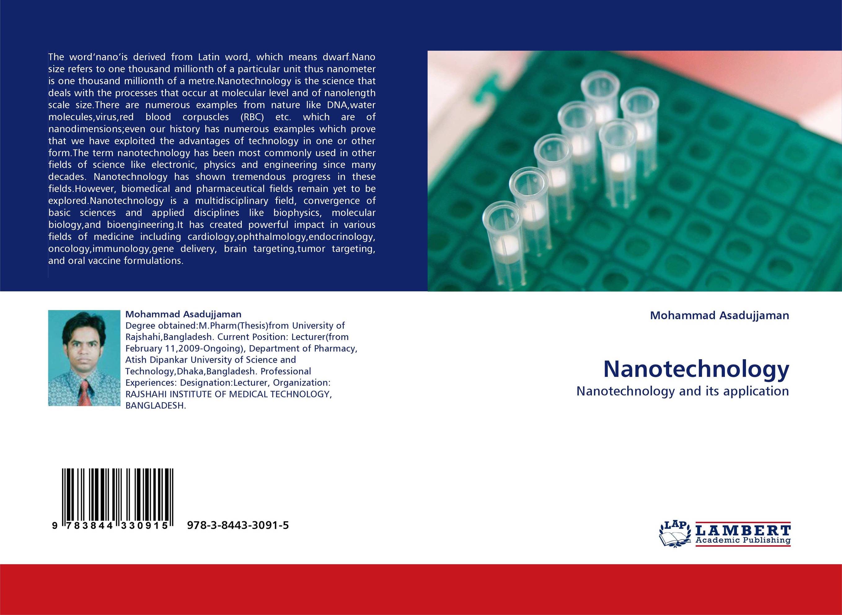Nanotechnology. Nanotechnology and its application.