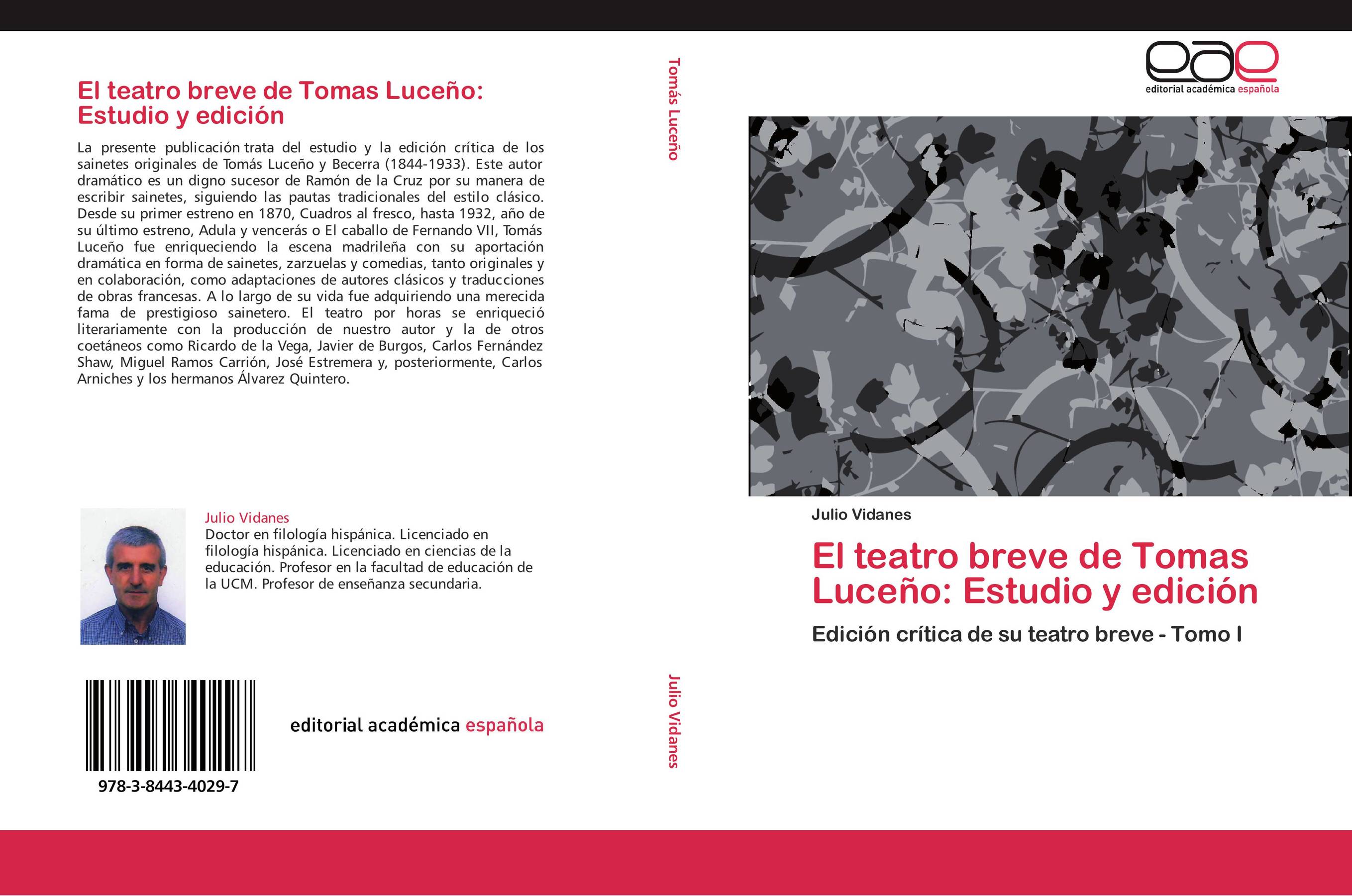 El teatro breve de Tomas Luceño: Estudio y edición