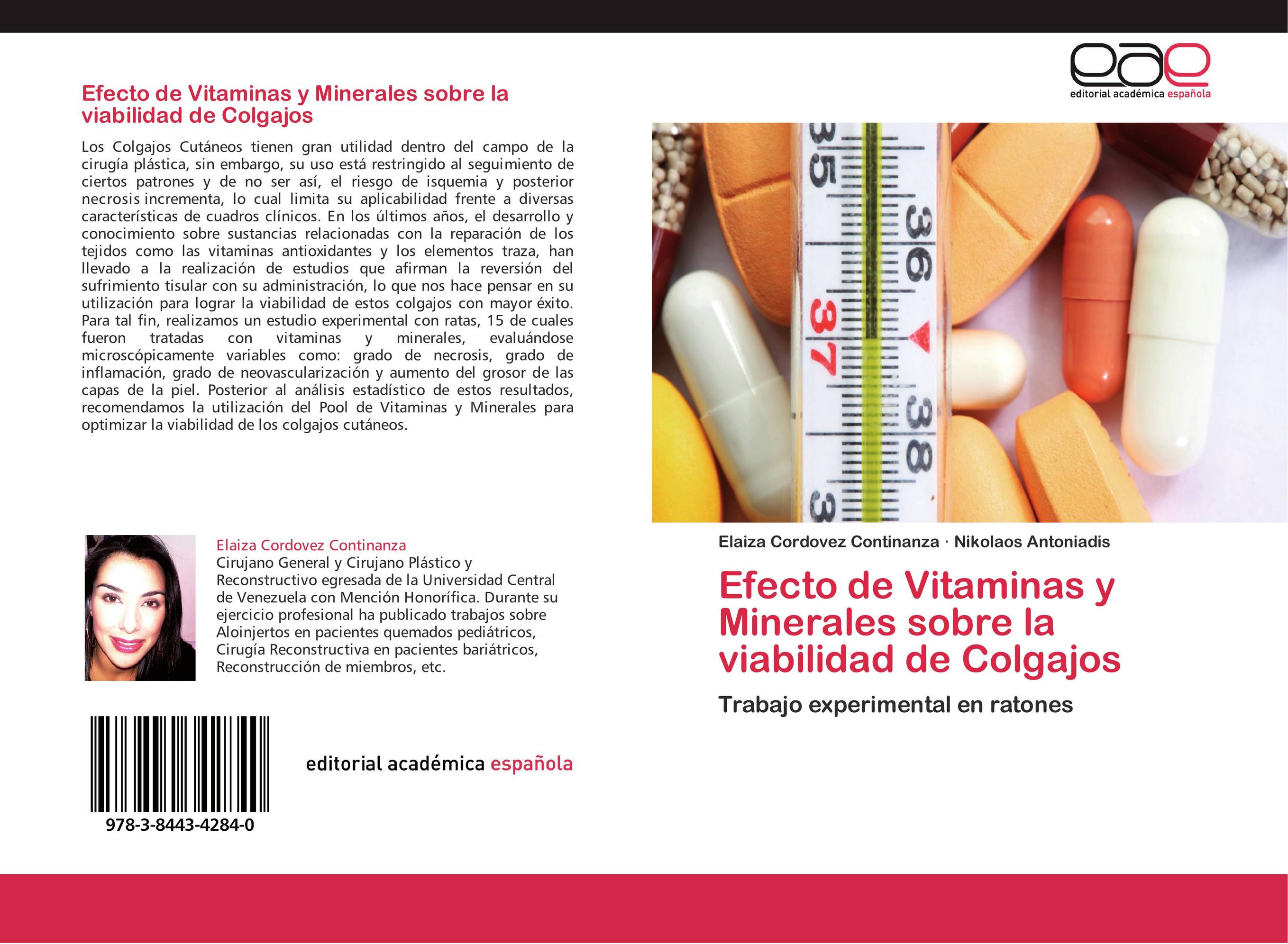 Efecto de Vitaminas y Minerales sobre la viabilidad de Colgajos