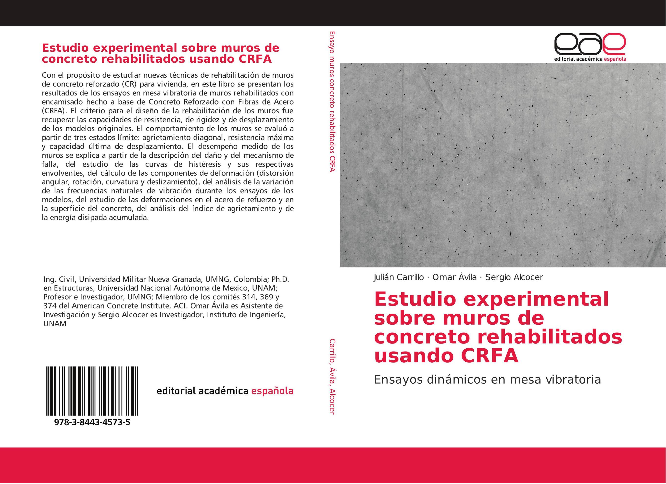 Estudio experimental sobre muros de concreto rehabilitados usando CRFA