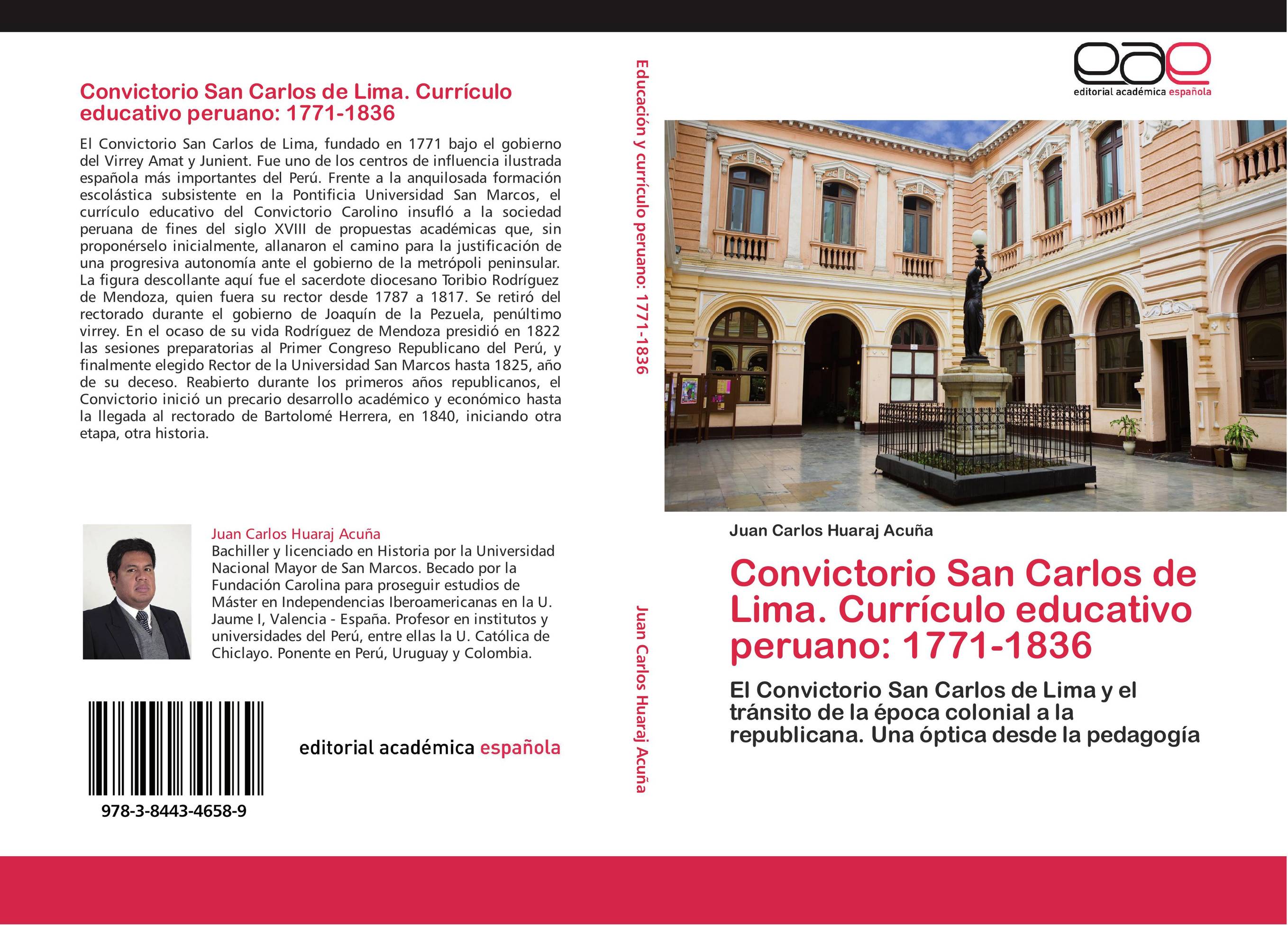 Convictorio San Carlos de Lima. Currículo educativo peruano: 1771-1836