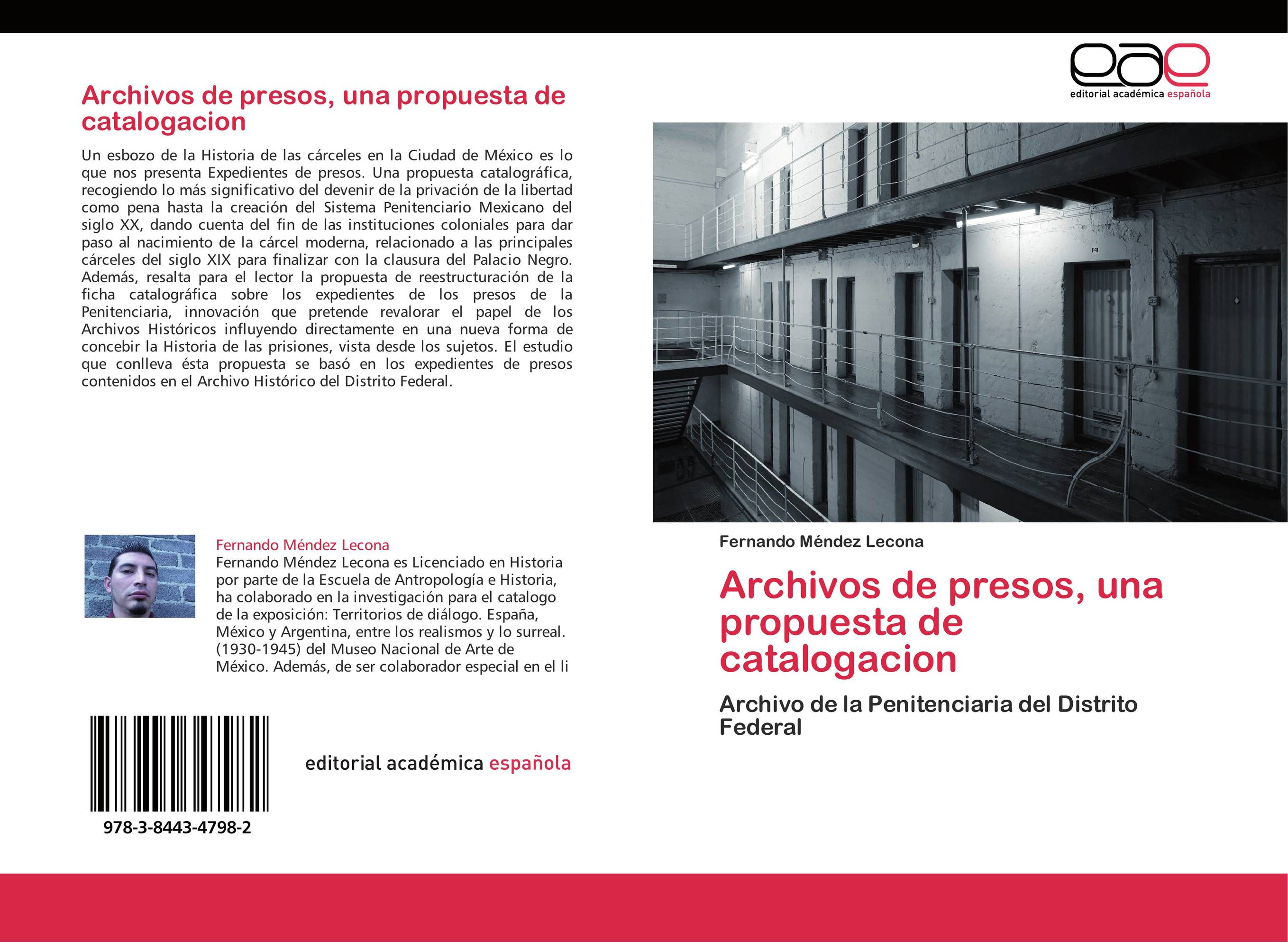 Archivos de presos, una propuesta de catalogacion