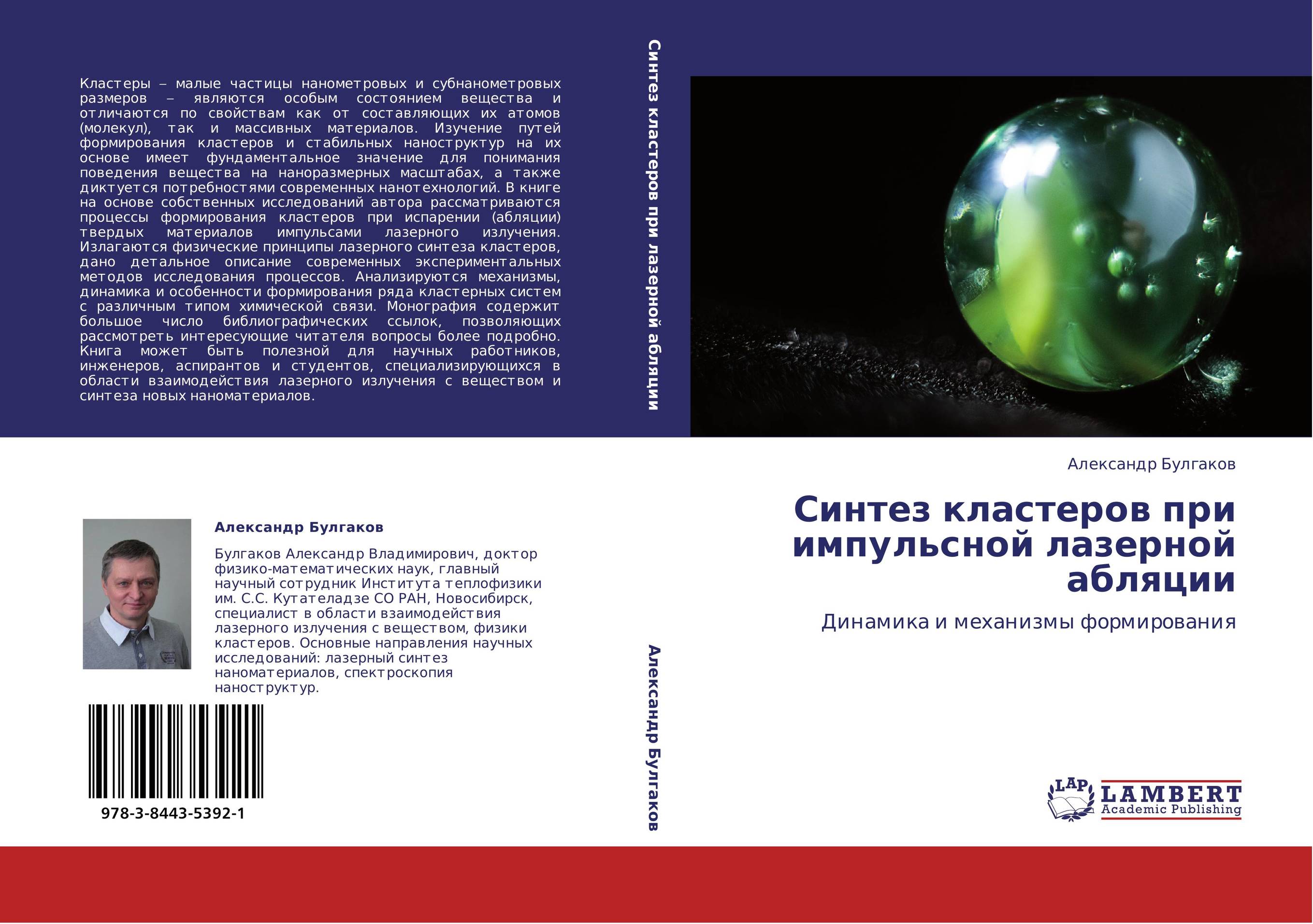 Синтез кластеров при импульсной лазерной абляции. Динамика и механизмы формирования.