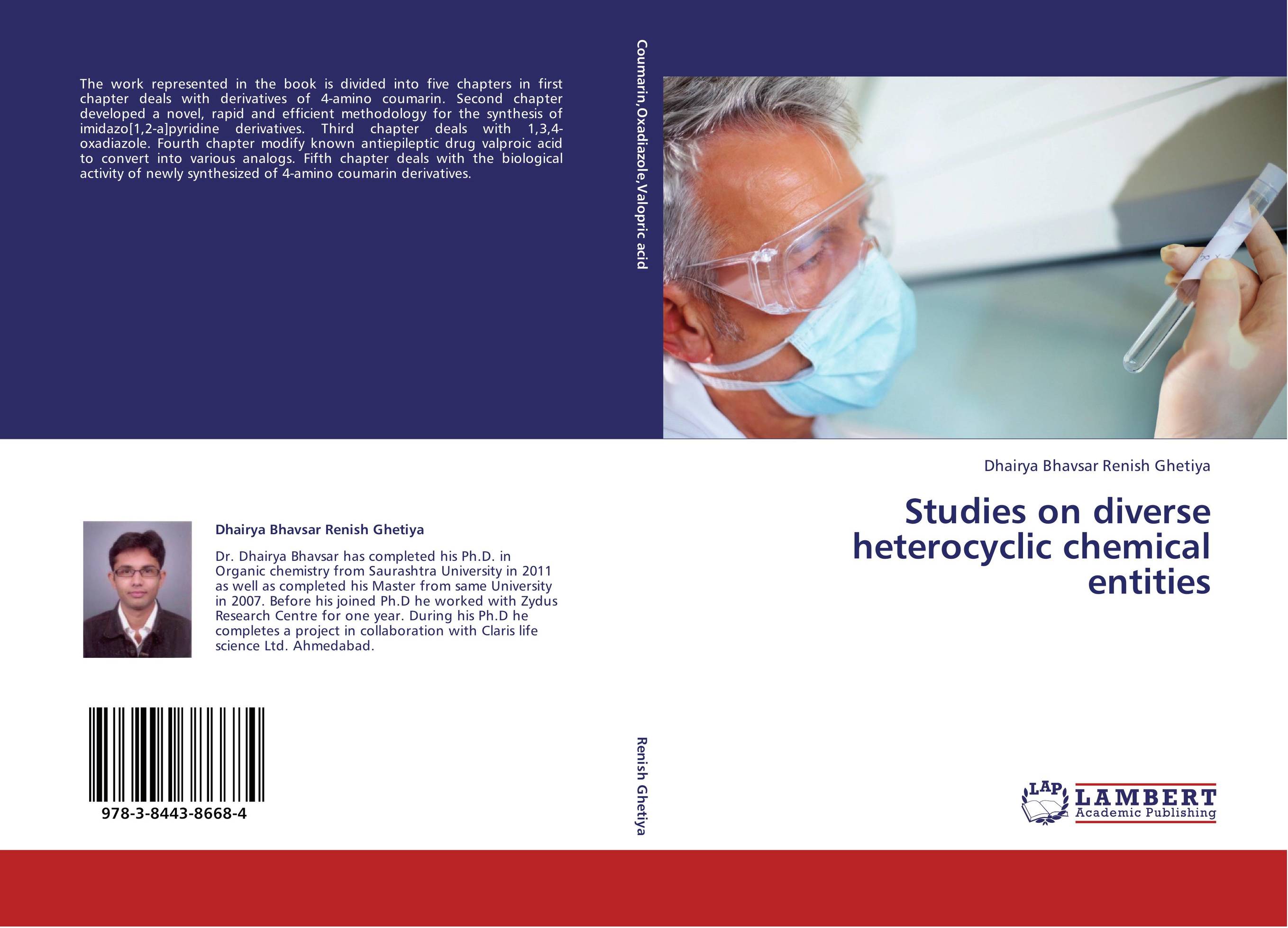 Studies on diverse heterocyclic chemical entities..