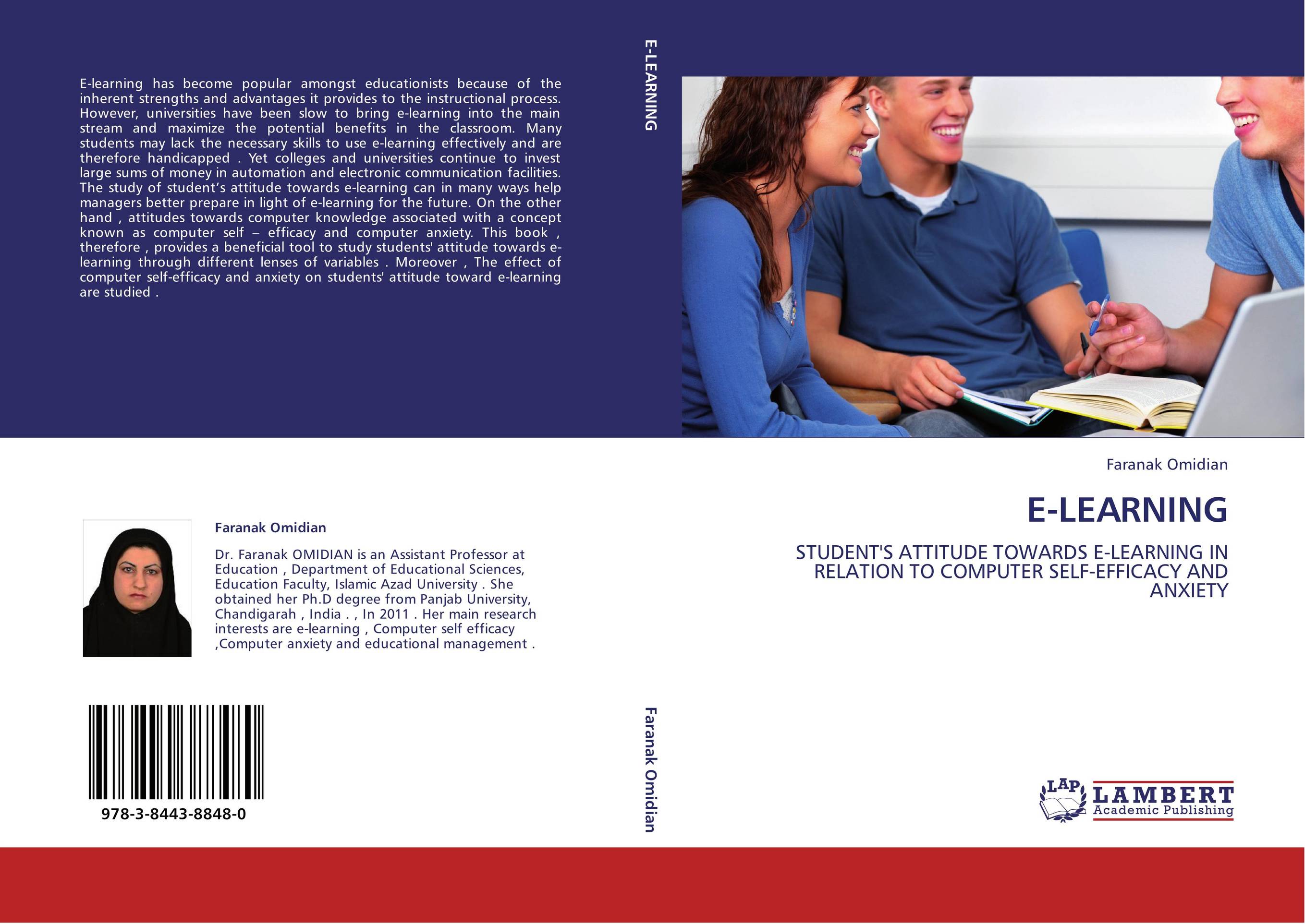 E-LEARNING. STUDENT'S ATTITUDE TOWARDS E-LEARNING IN RELATION TO COMPUTER SELF-EFFICACY AND ANXIETY.