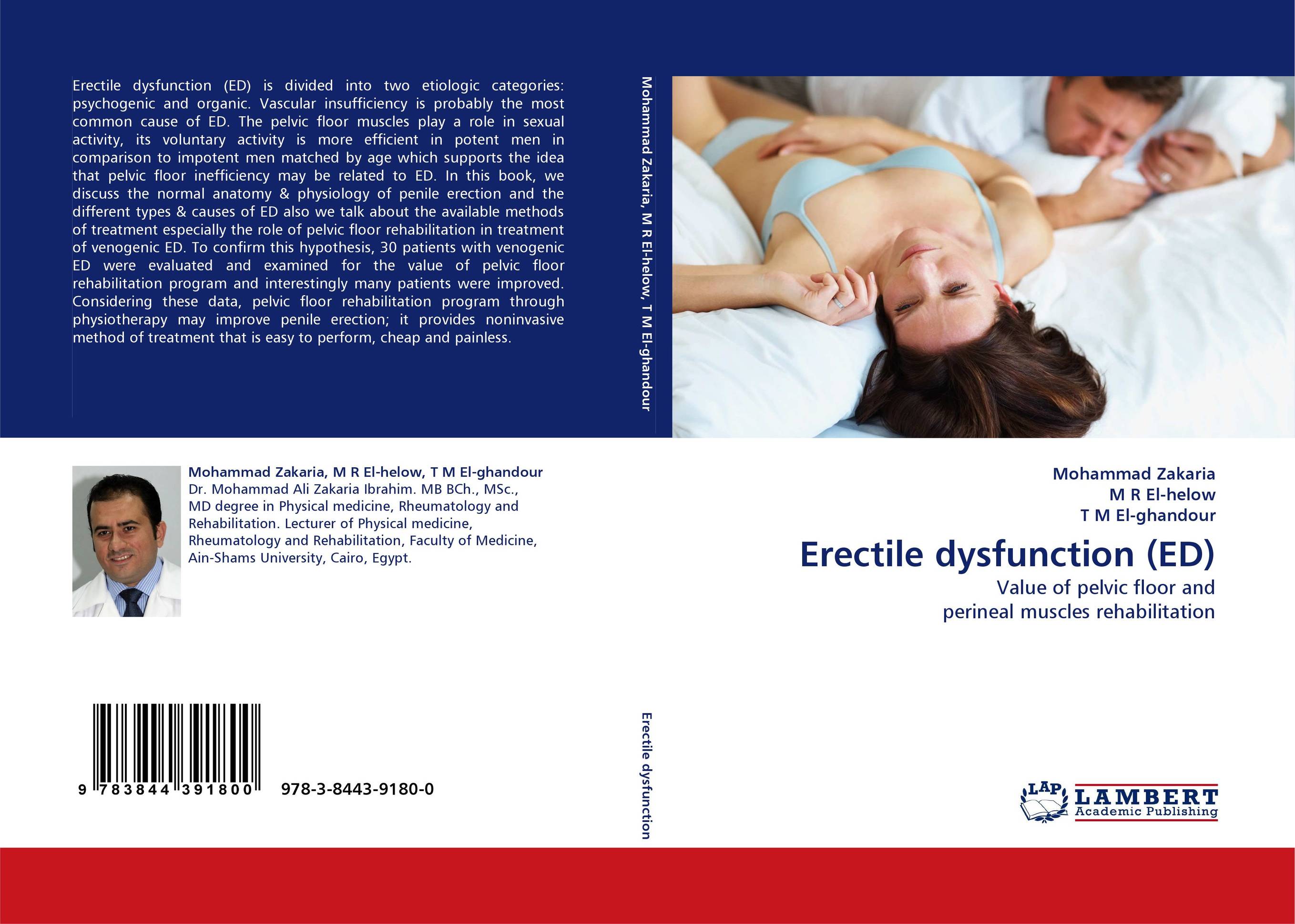 Erectile dysfunction (ED). Value of pelvic floor and perineal muscles rehabilitation.