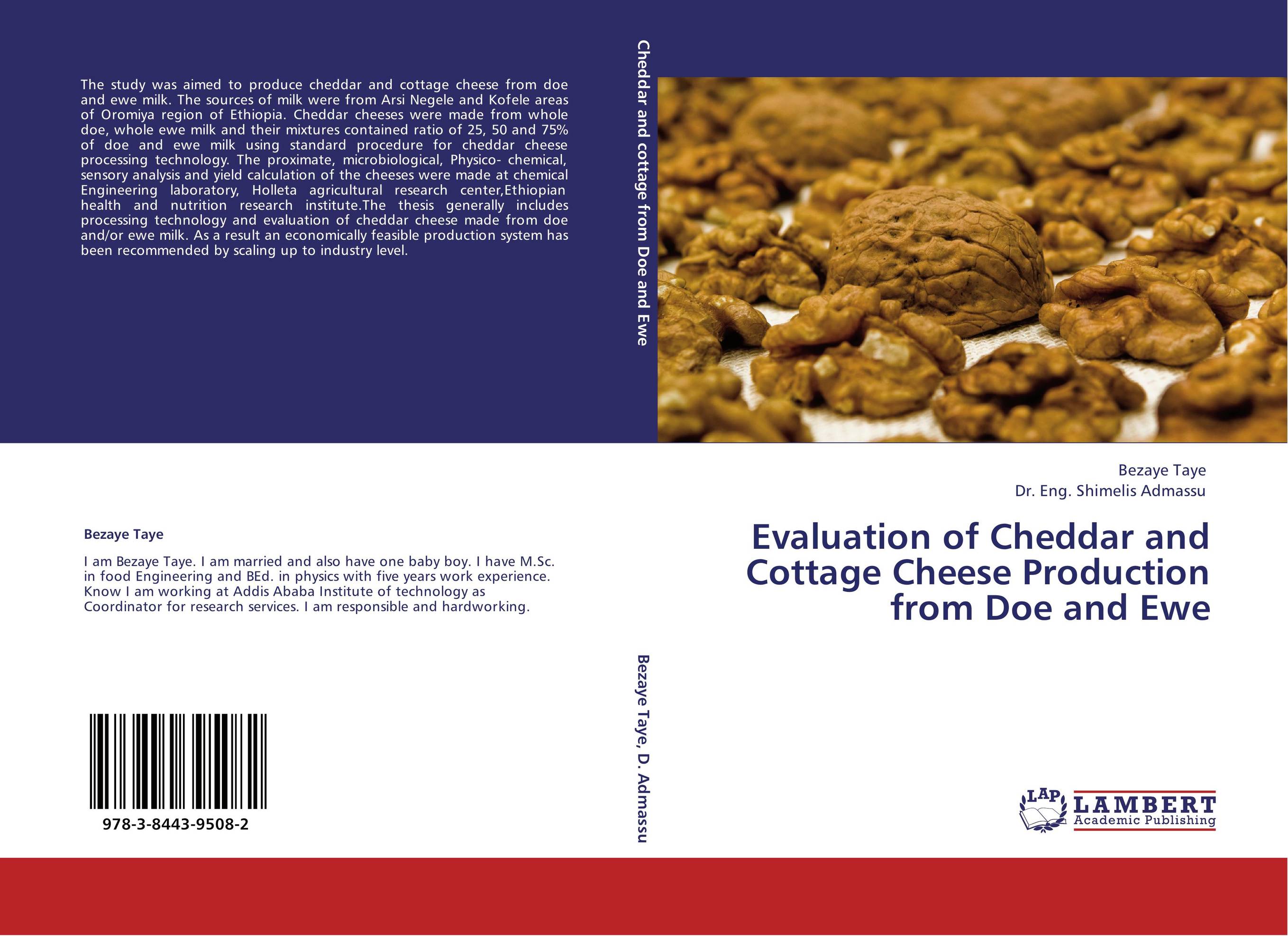 Evaluation of Cheddar and Cottage Cheese Production from Doe and Ewe..