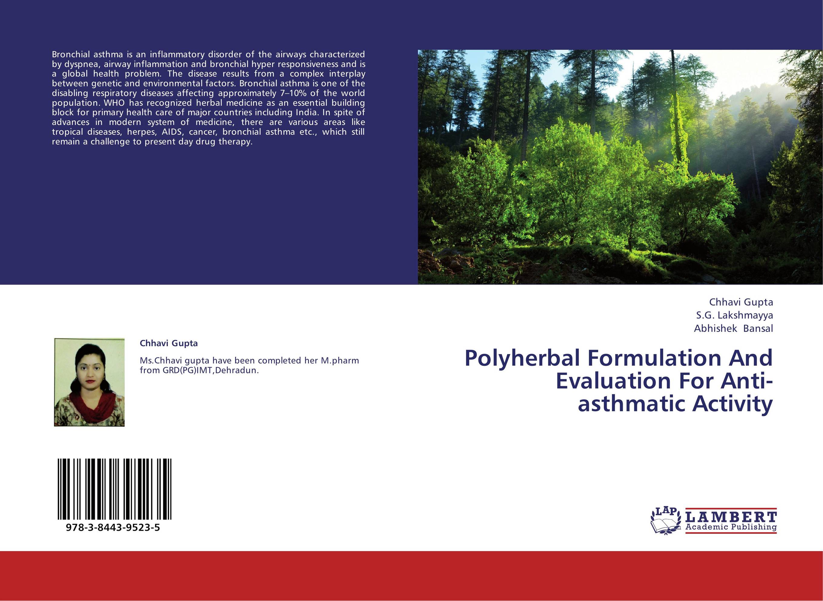 Polyherbal Formulation And Evaluation For Anti-asthmatic Activity..
