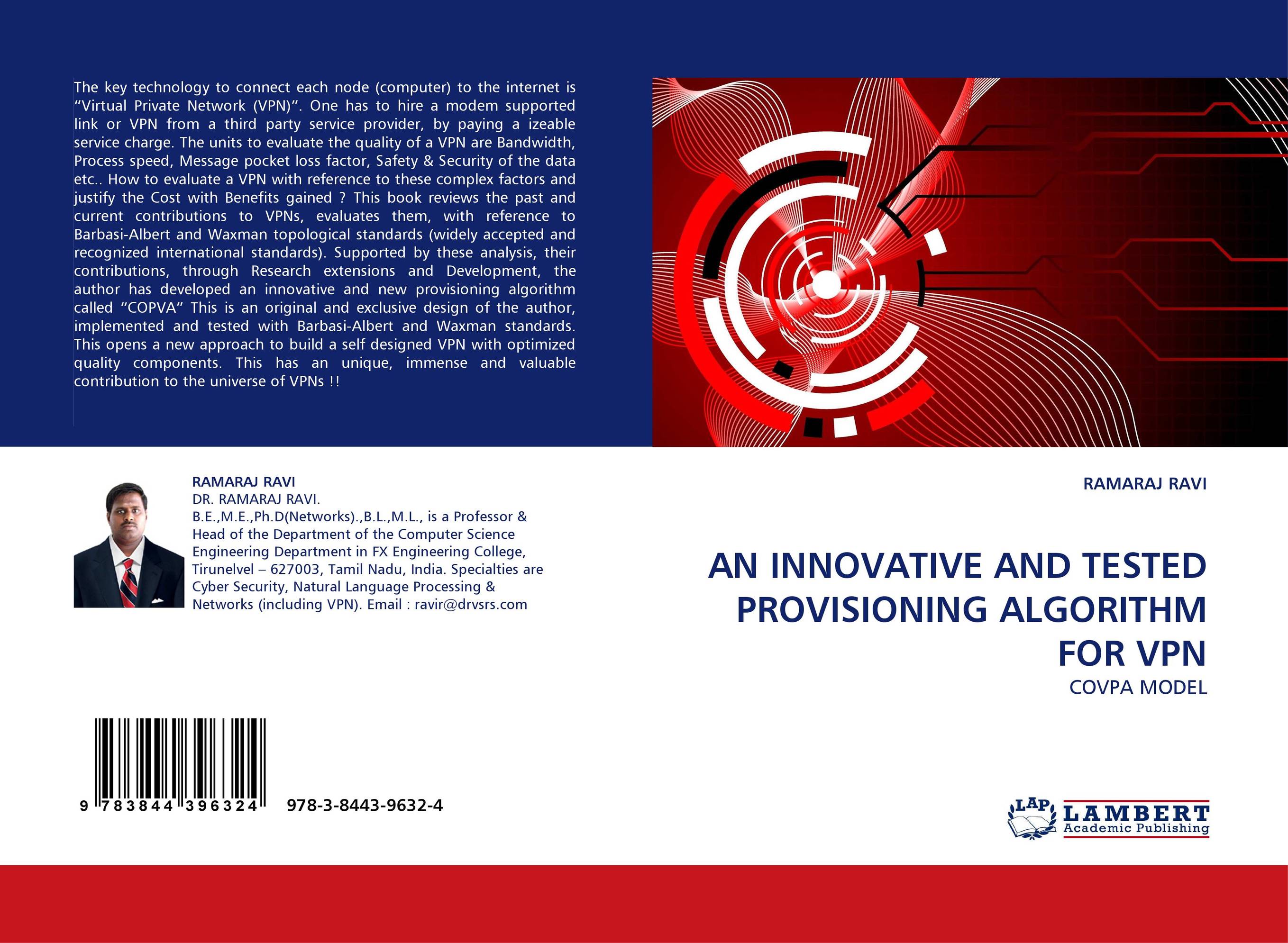 AN INNOVATIVE AND TESTED PROVISIONING ALGORITHM FOR VPN. COVPA MODEL.