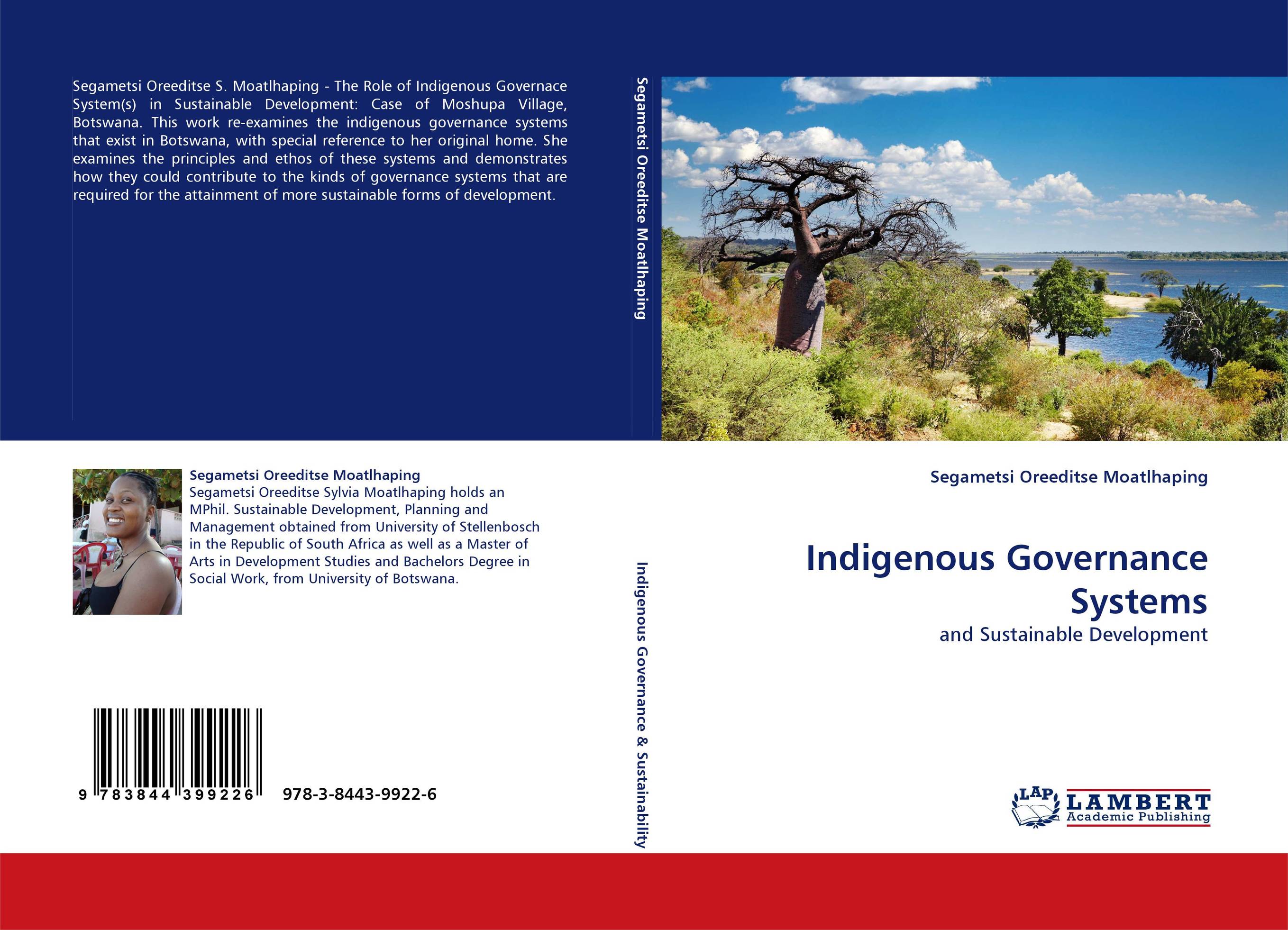 Indigenous Governance Systems. And Sustainable Development.