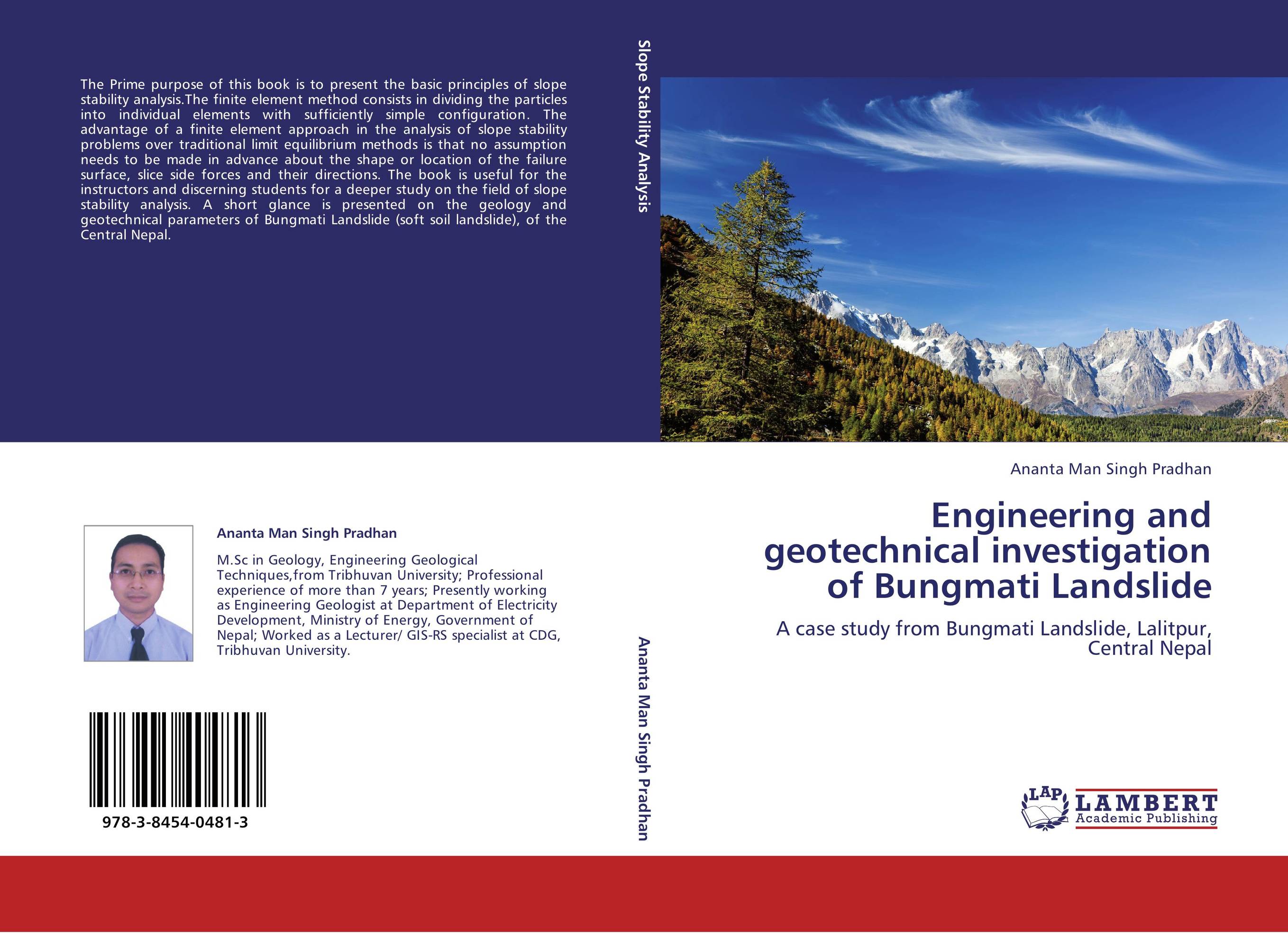 9783845404813 Engineering and geotechnical investigation of Bungati Landslide 9783845404813 Engineering and geotechnical investigation of Bungati Landslide