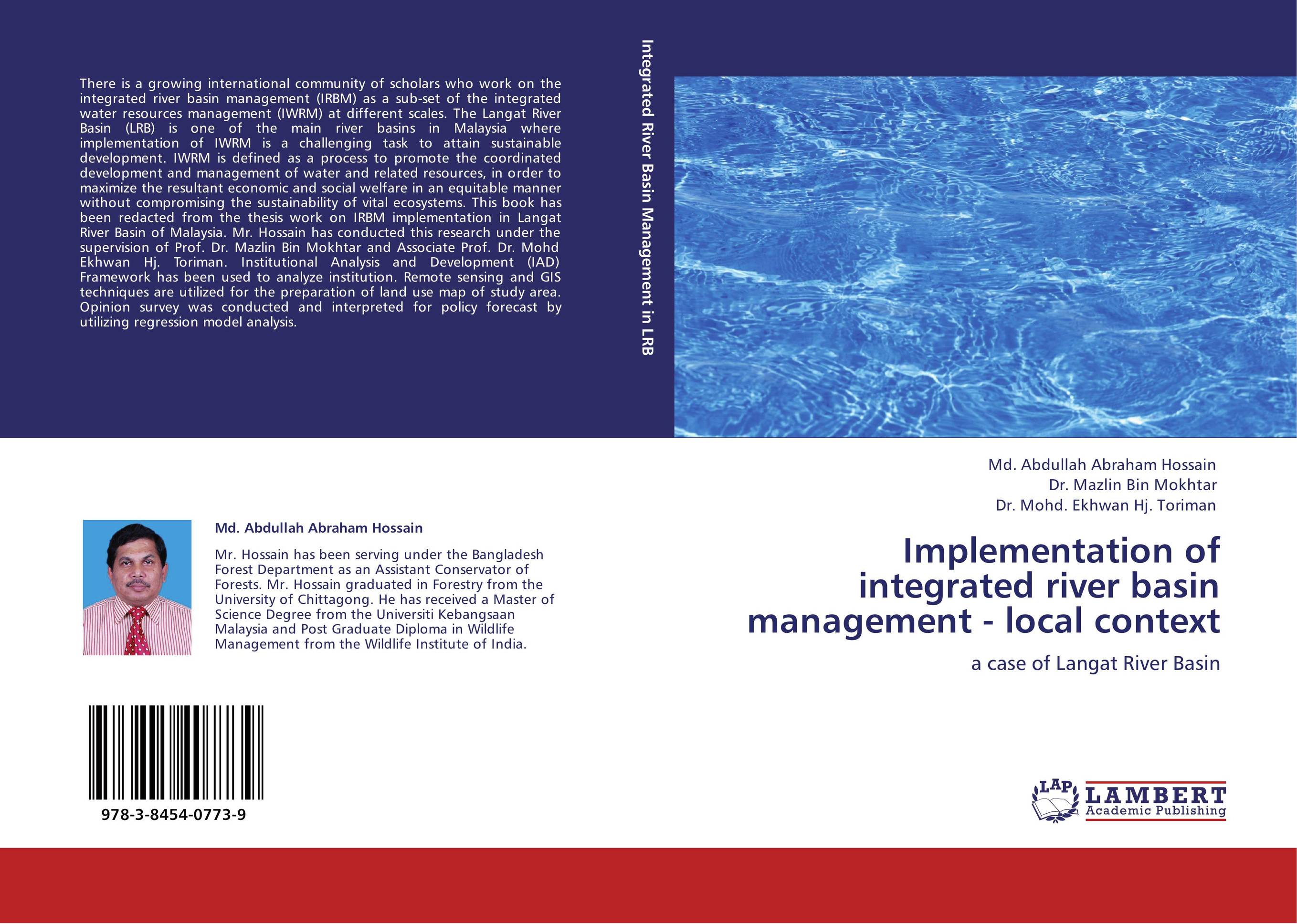 Implementation of integrated river basin management - local context. A case of Langat River Basin.