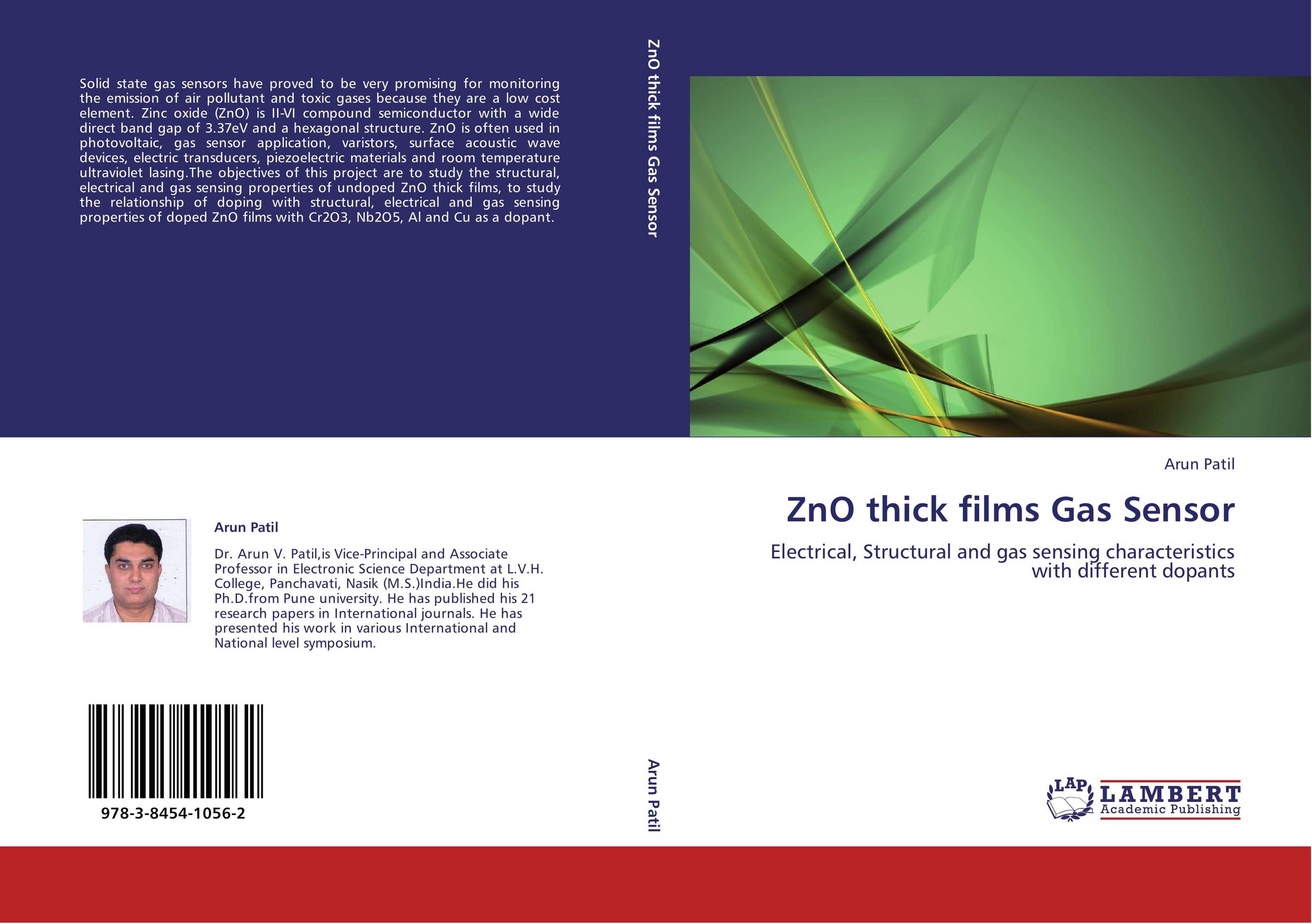 ZnO thick films Gas Sensor. Electrical, Structural and gas sensing characteristics with different dopants.