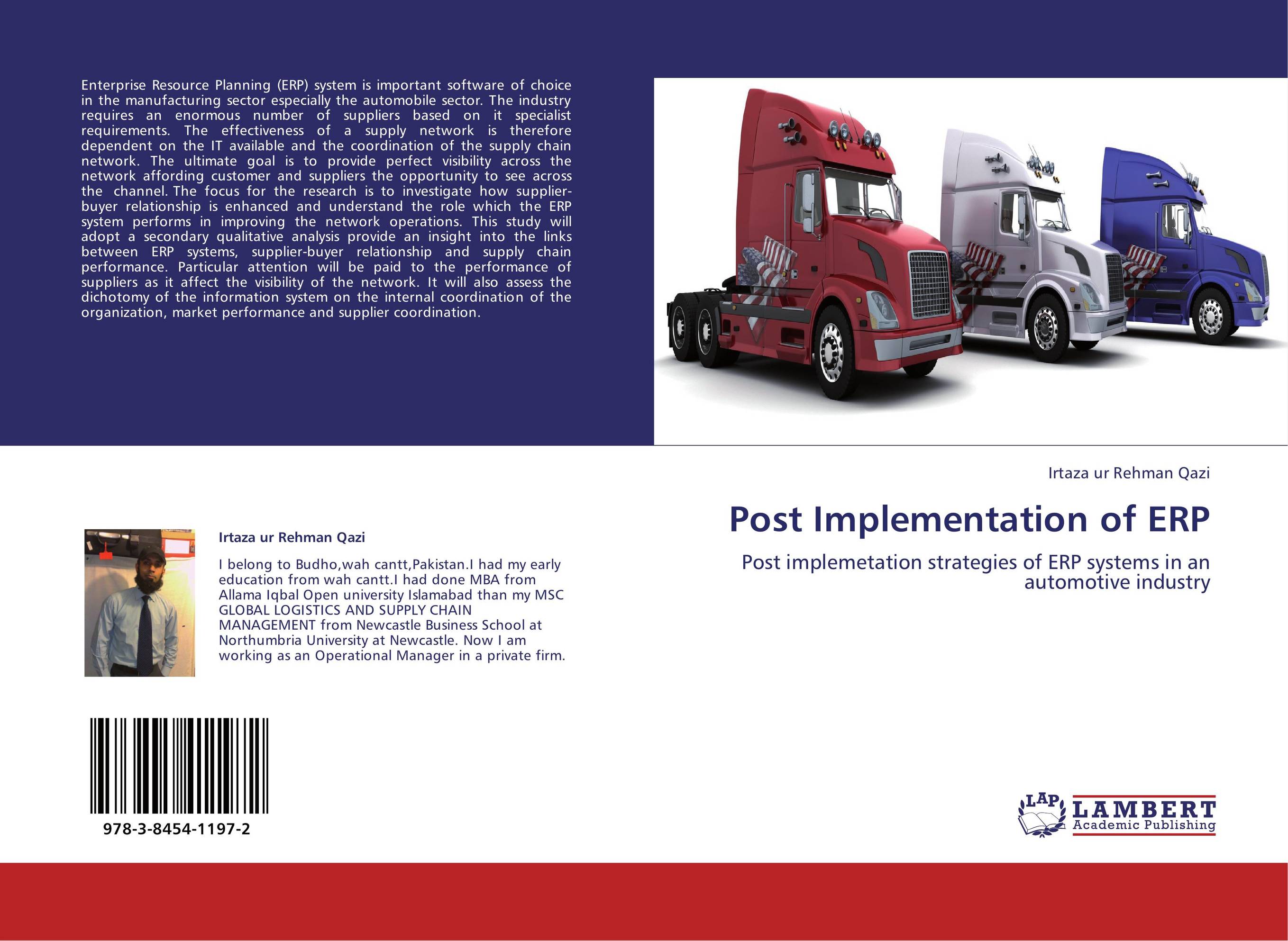 Post Implementation of ERP. Post implemetation strategies of ERP systems in an automotive industry.