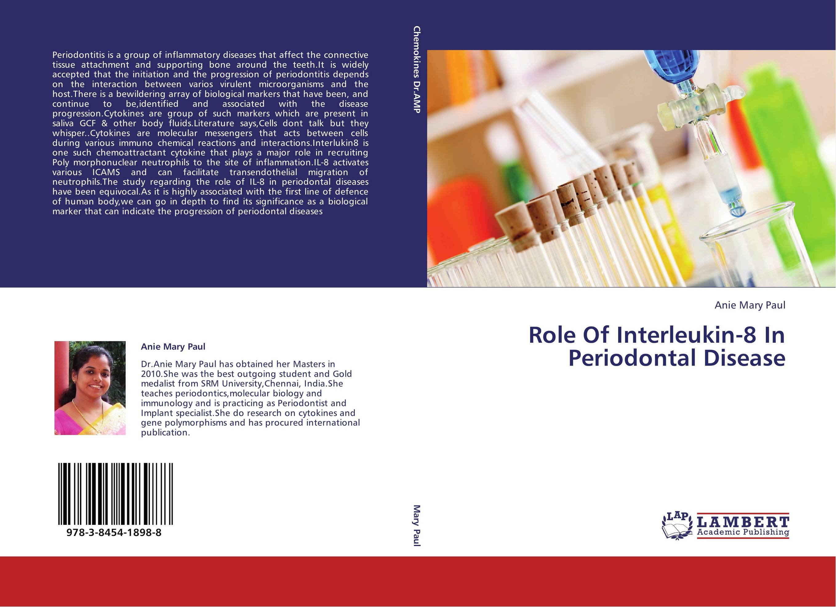 Role Of Interleukin-8 In Periodontal Disease..