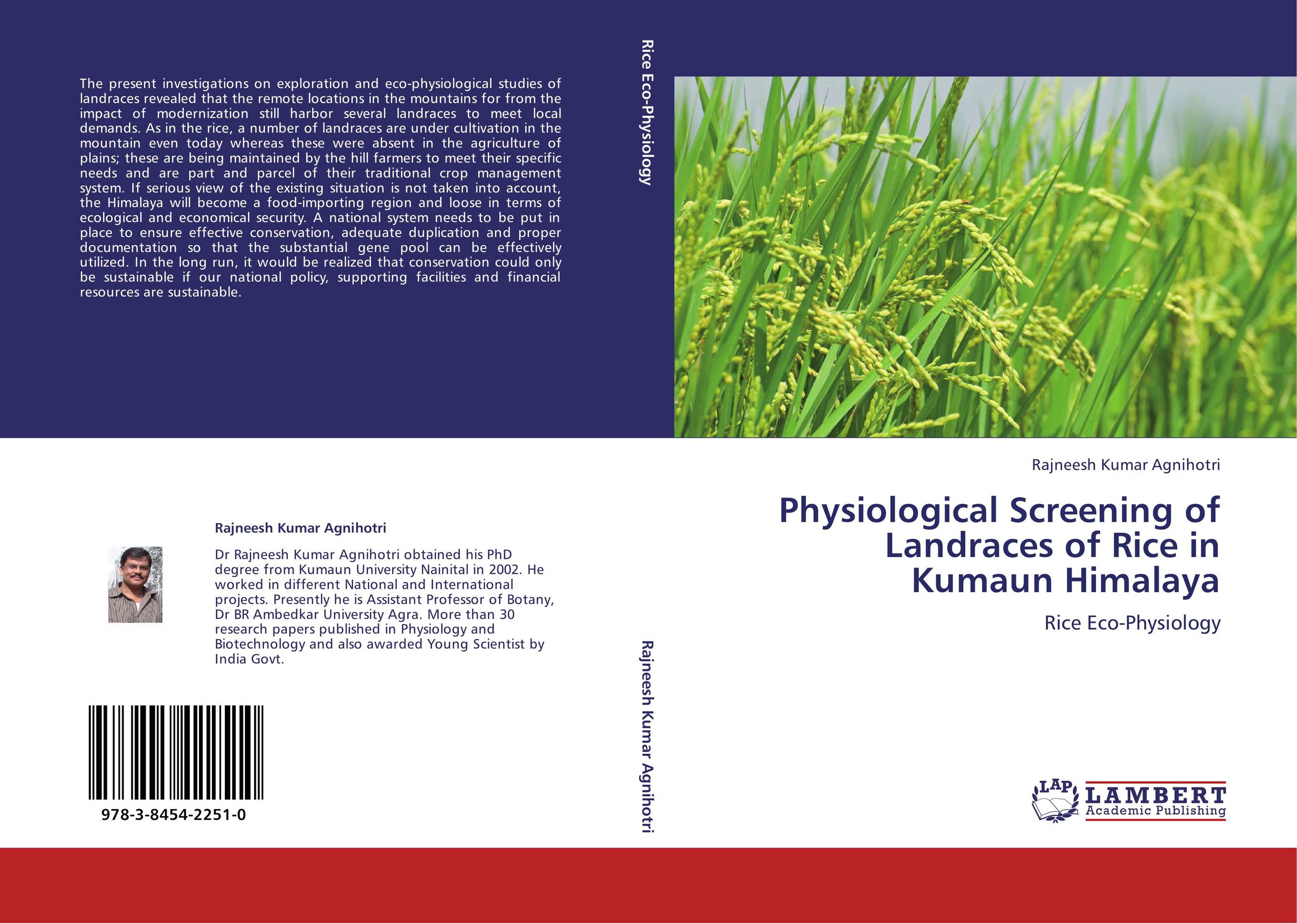 Physiological Screening of Landraces of Rice in Kumaun Himalaya. Rice Eco-Physiology.