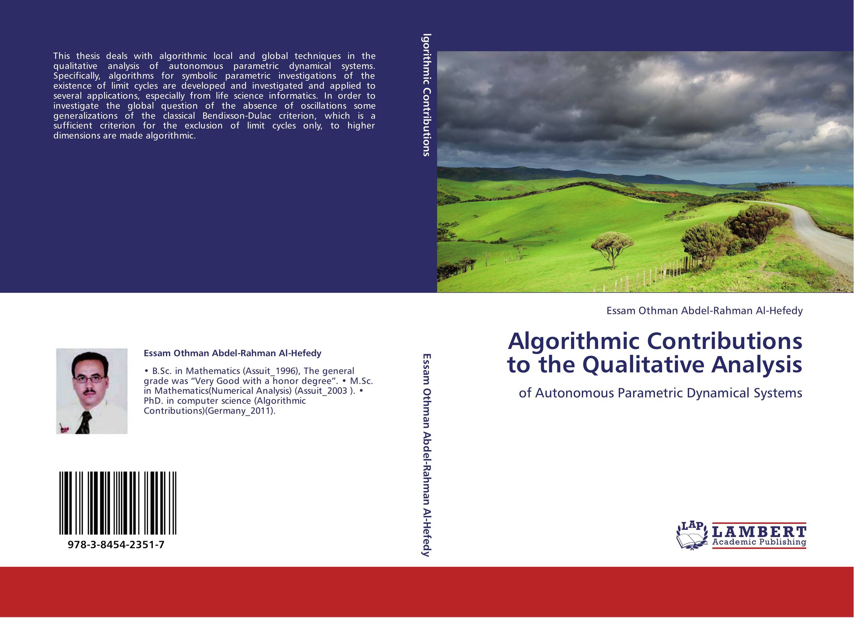 Algorithmic Contributions to the Qualitative Analysis. Of Autonomous Parametric Dynamical Systems.