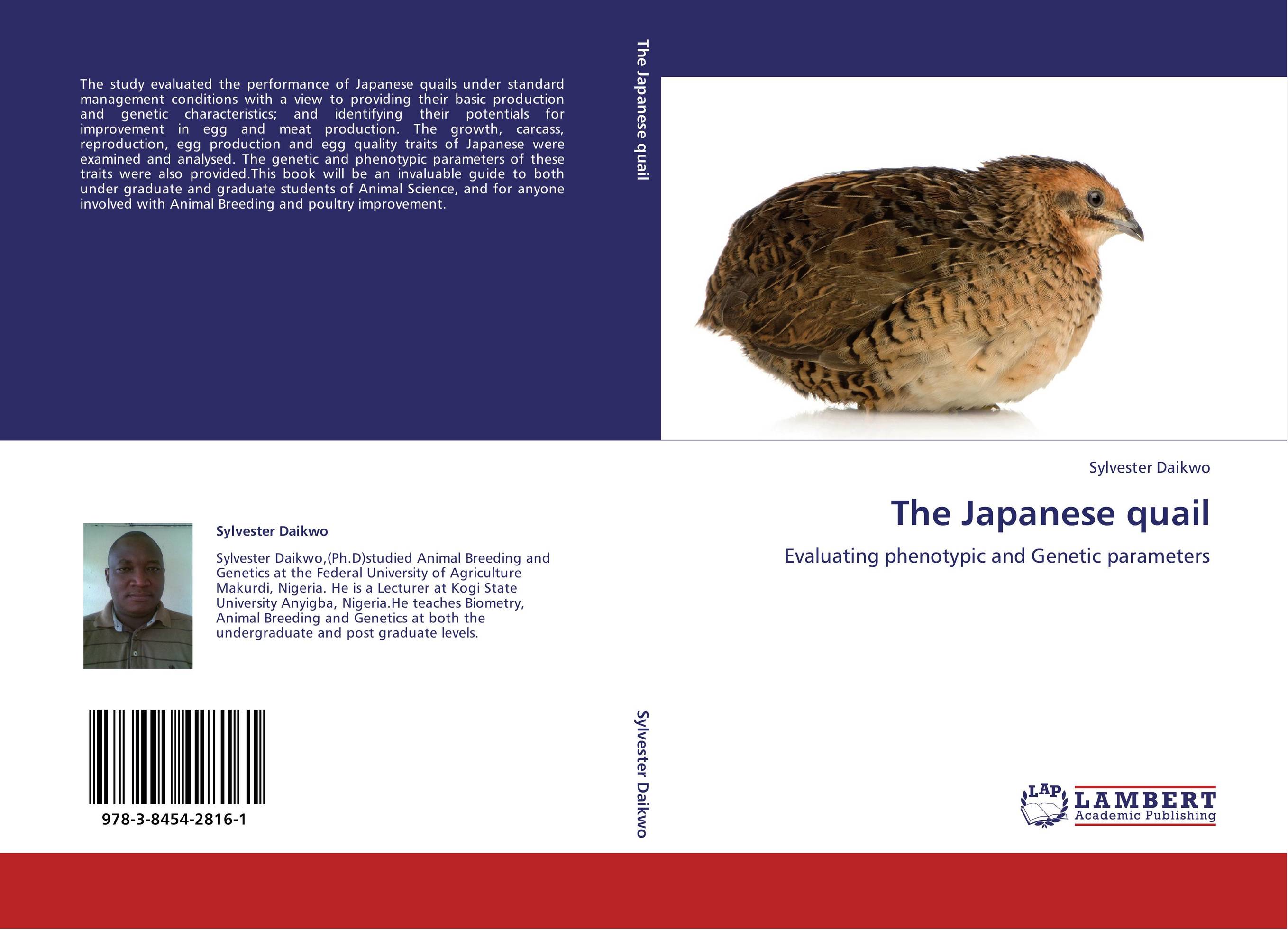 The Japanese quail. Evaluating phenotypic and Genetic parameters.